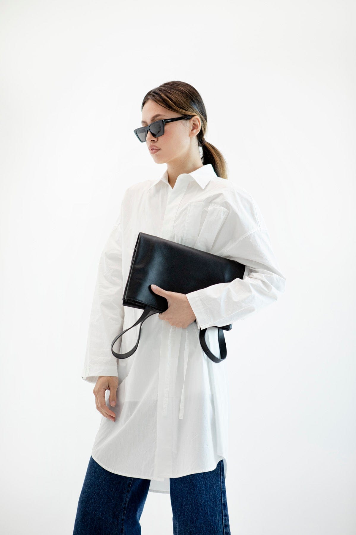 Leather bag Etape Grande 0011 Black