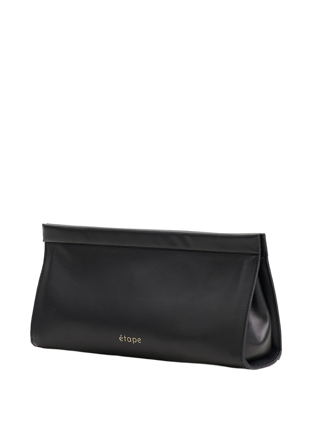 Leather bag Etape L’Arc Black Nappa