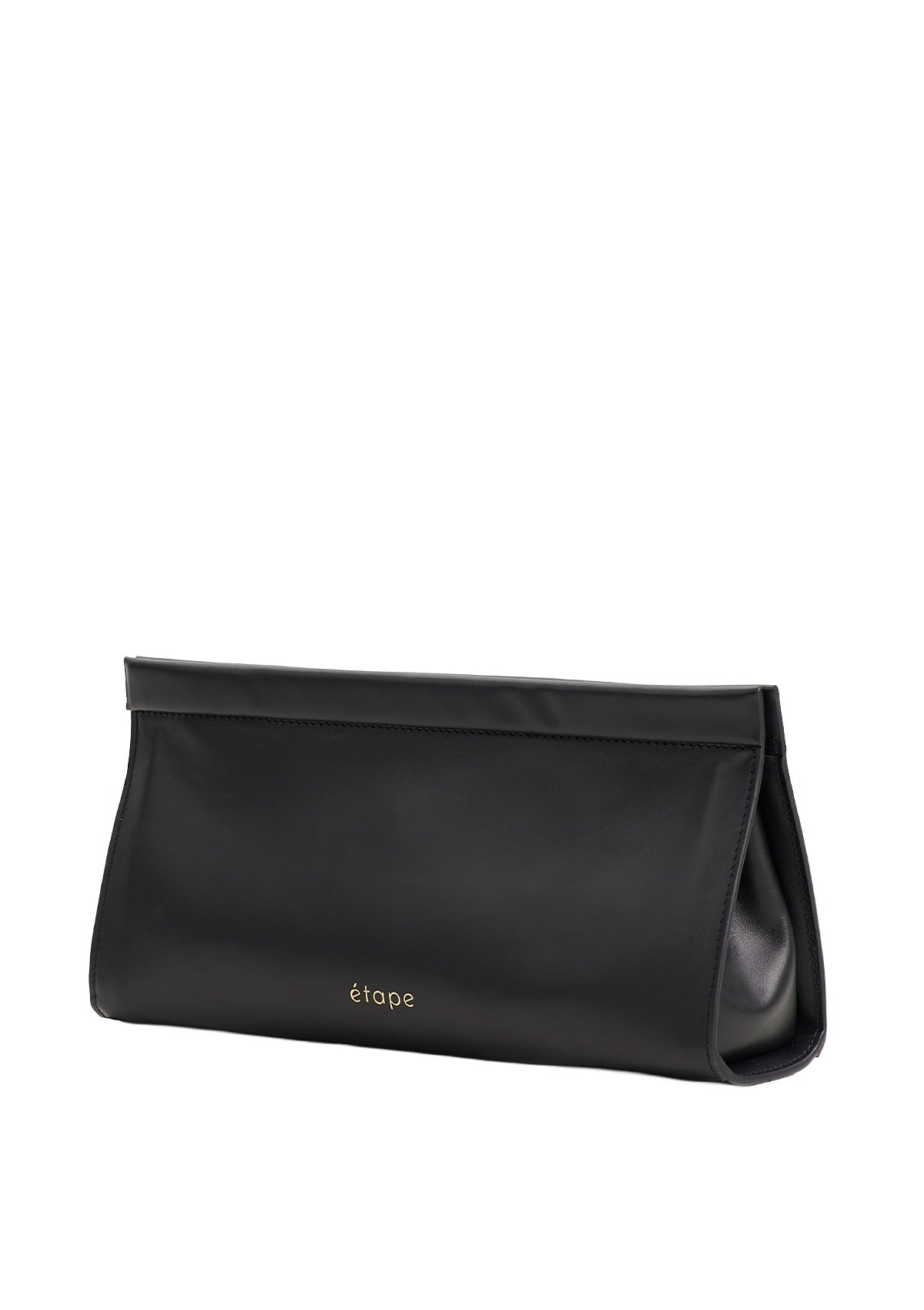 Leather bag Etape L’Arc Black Nappa