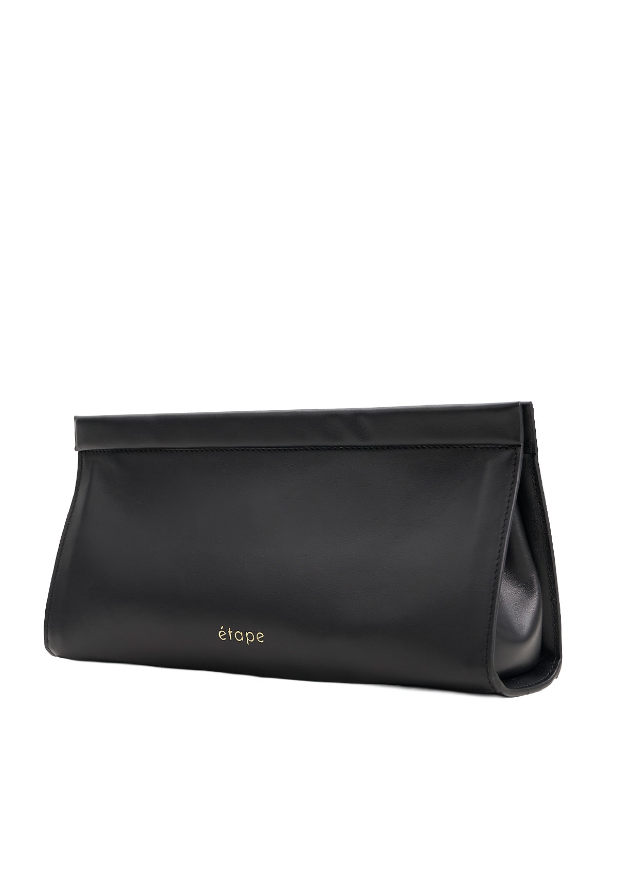 Leather bag Etape L’Arc Black Nappa