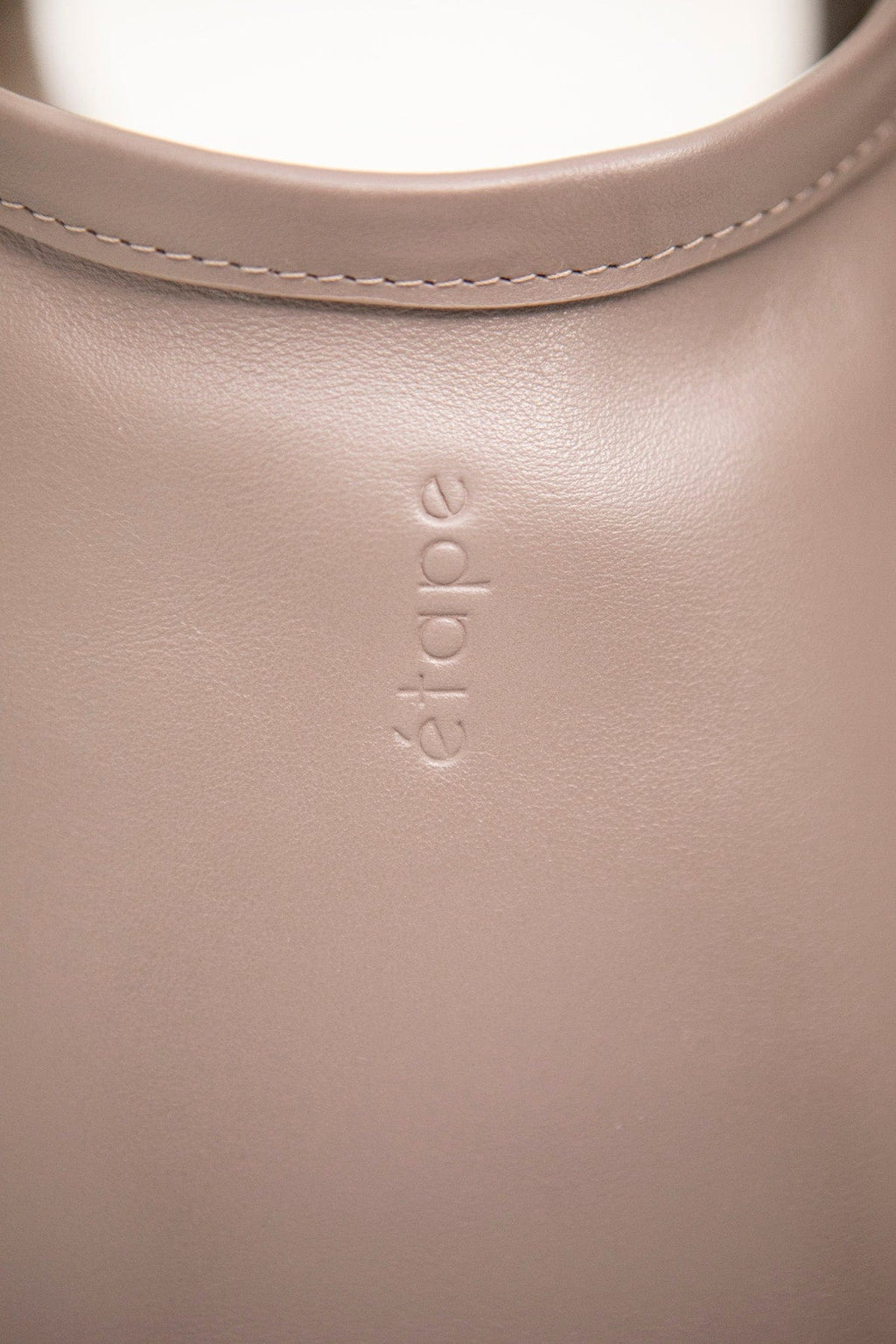 Leather bag Etape La Poche Grand 0017 Cappuccino