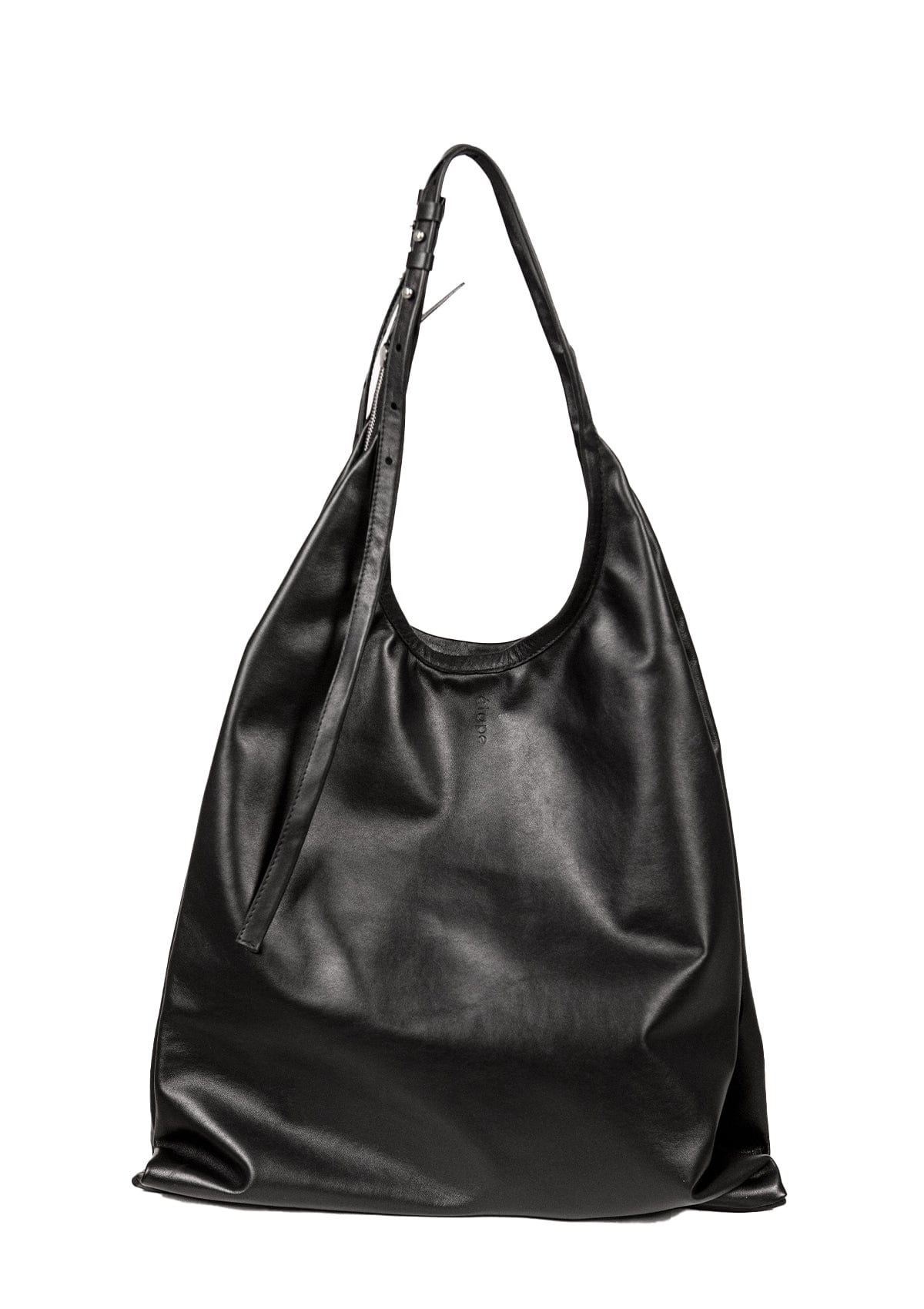 Leather bag Etape La Poche Grand 0017 Noire