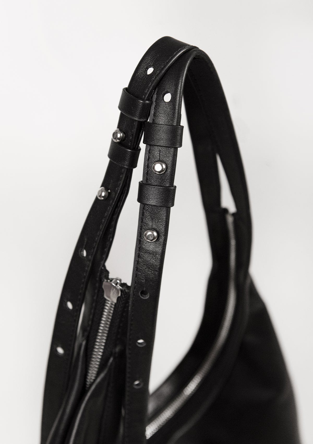 Leather bag Etape La Poche Grand 0017 Noire