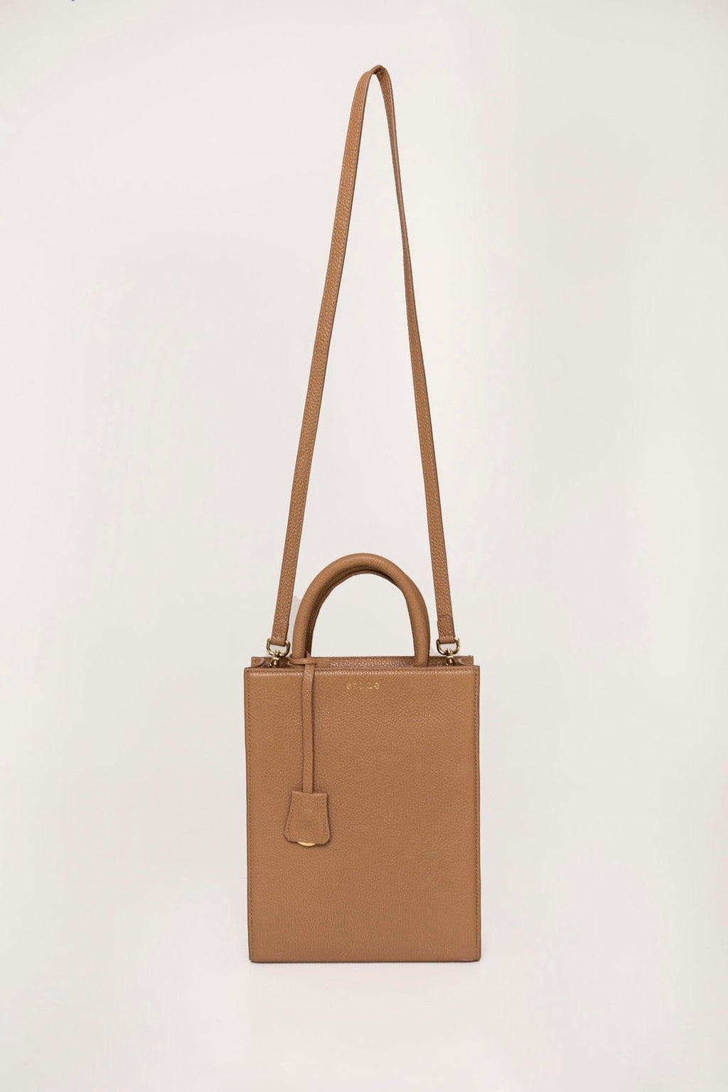 Leather bag Etape MAC BAG Cappuccino