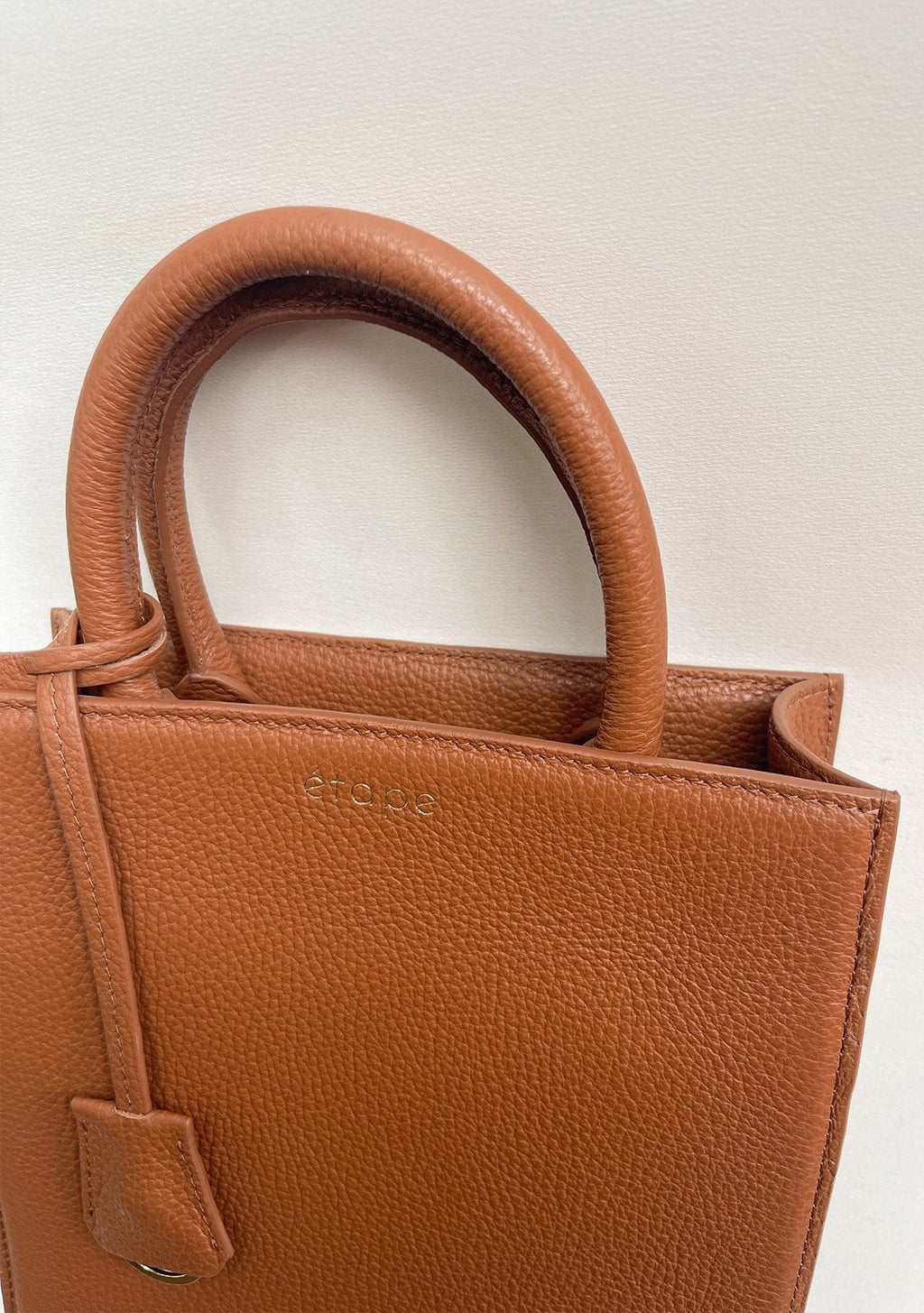 Leather bag Etape MAC BAG Cinnamon