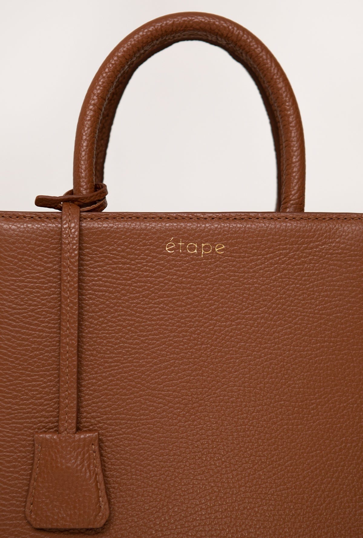 Leather bag Etape MAC BAG Cinnamon