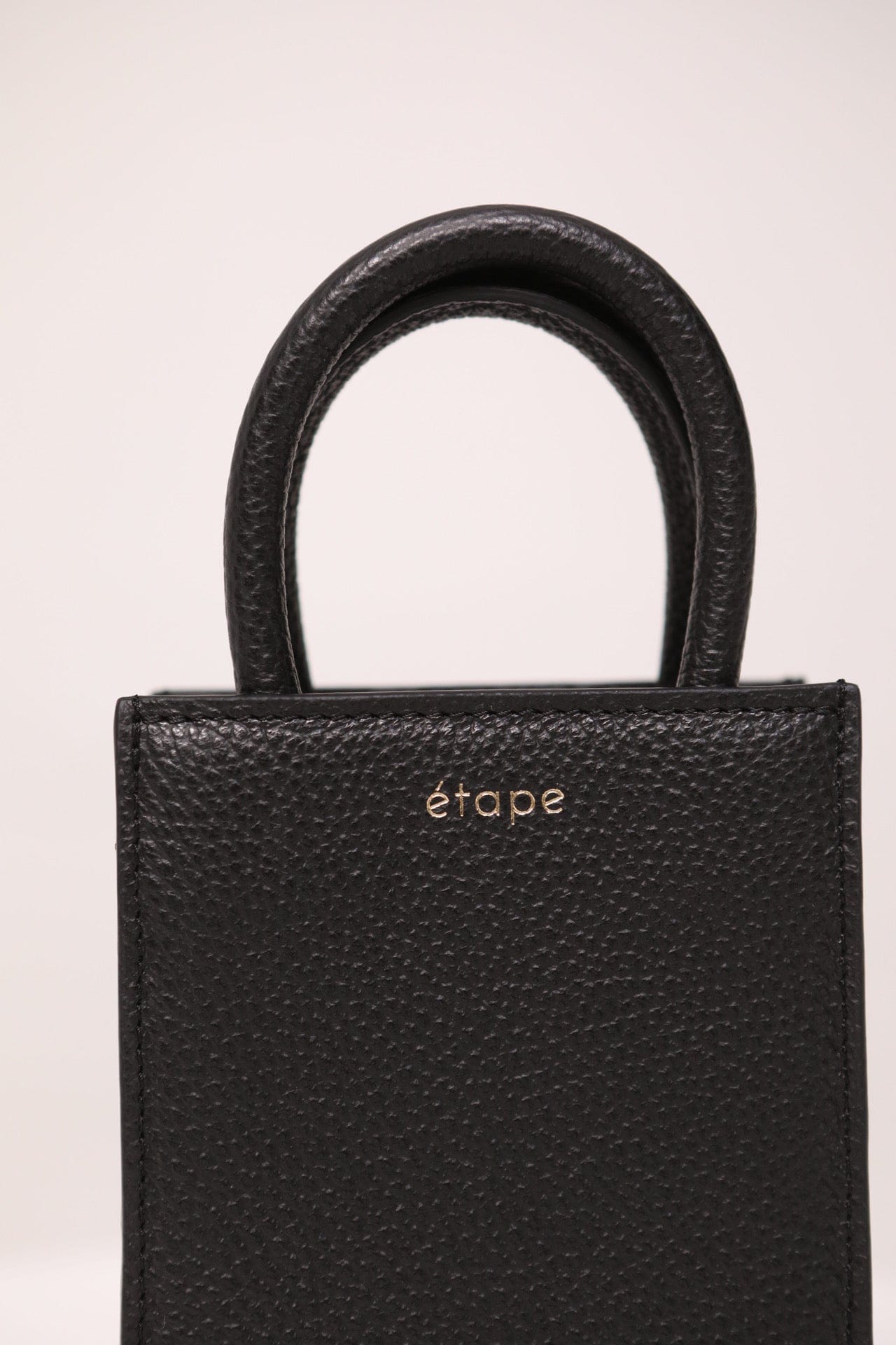 Leather bag Etape MIMI BAG Black