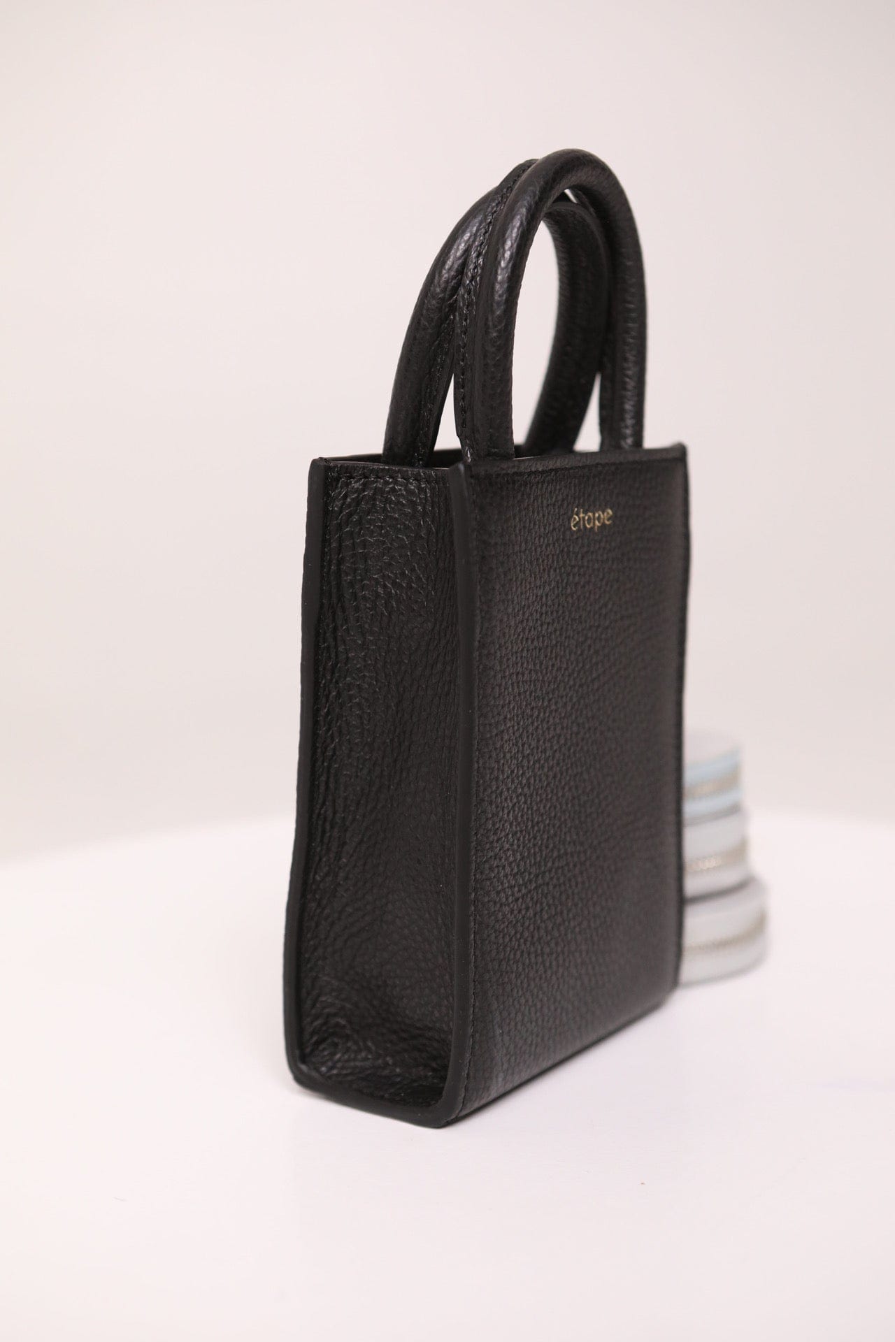 Leather bag Etape MIMI BAG Black