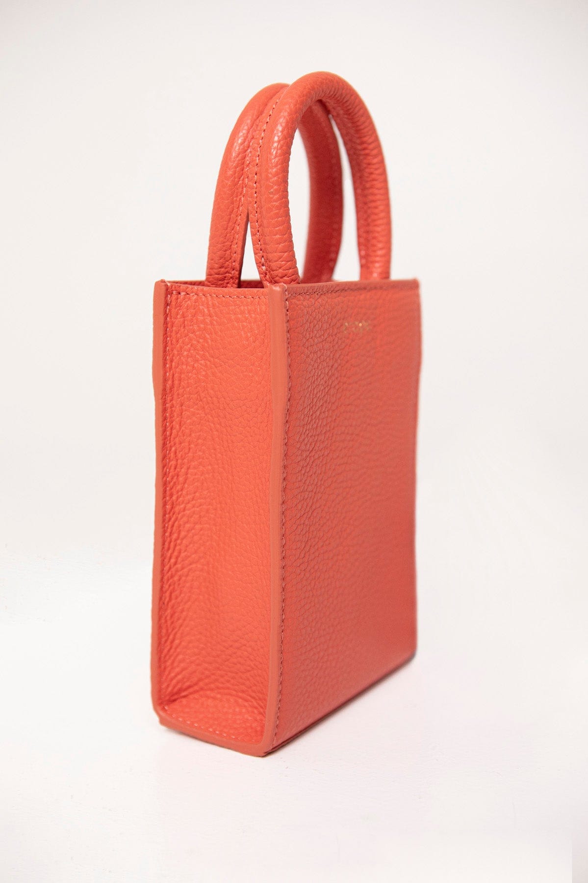 Leather bag Etape MIMI BAG Coral