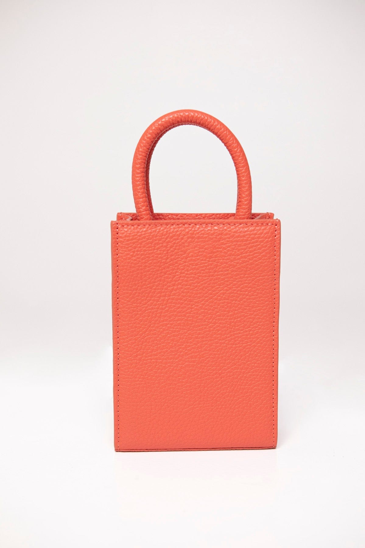 Leather bag Etape MIMI BAG Coral