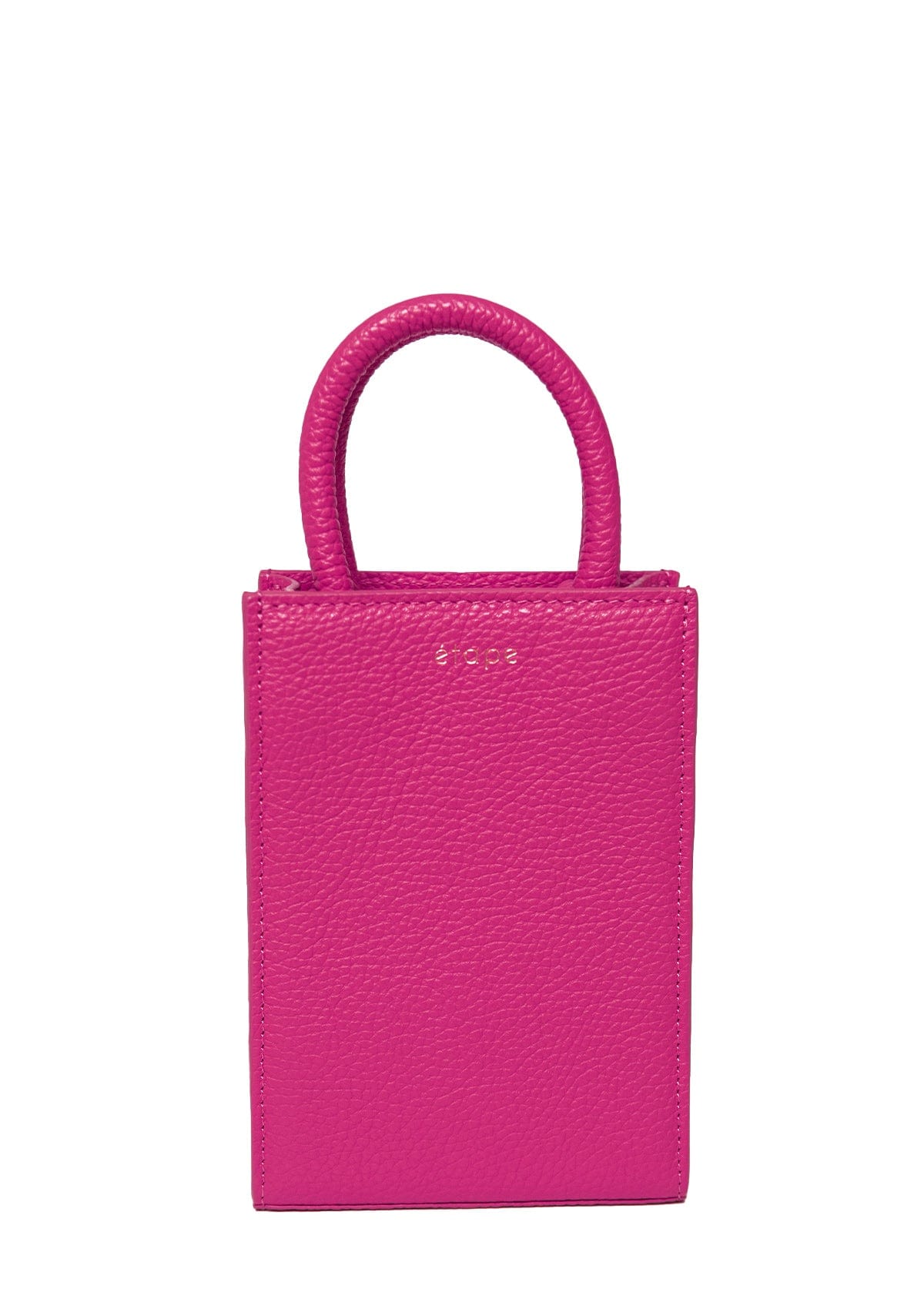 Leather bag Etape MIMI BAG Fuchsia