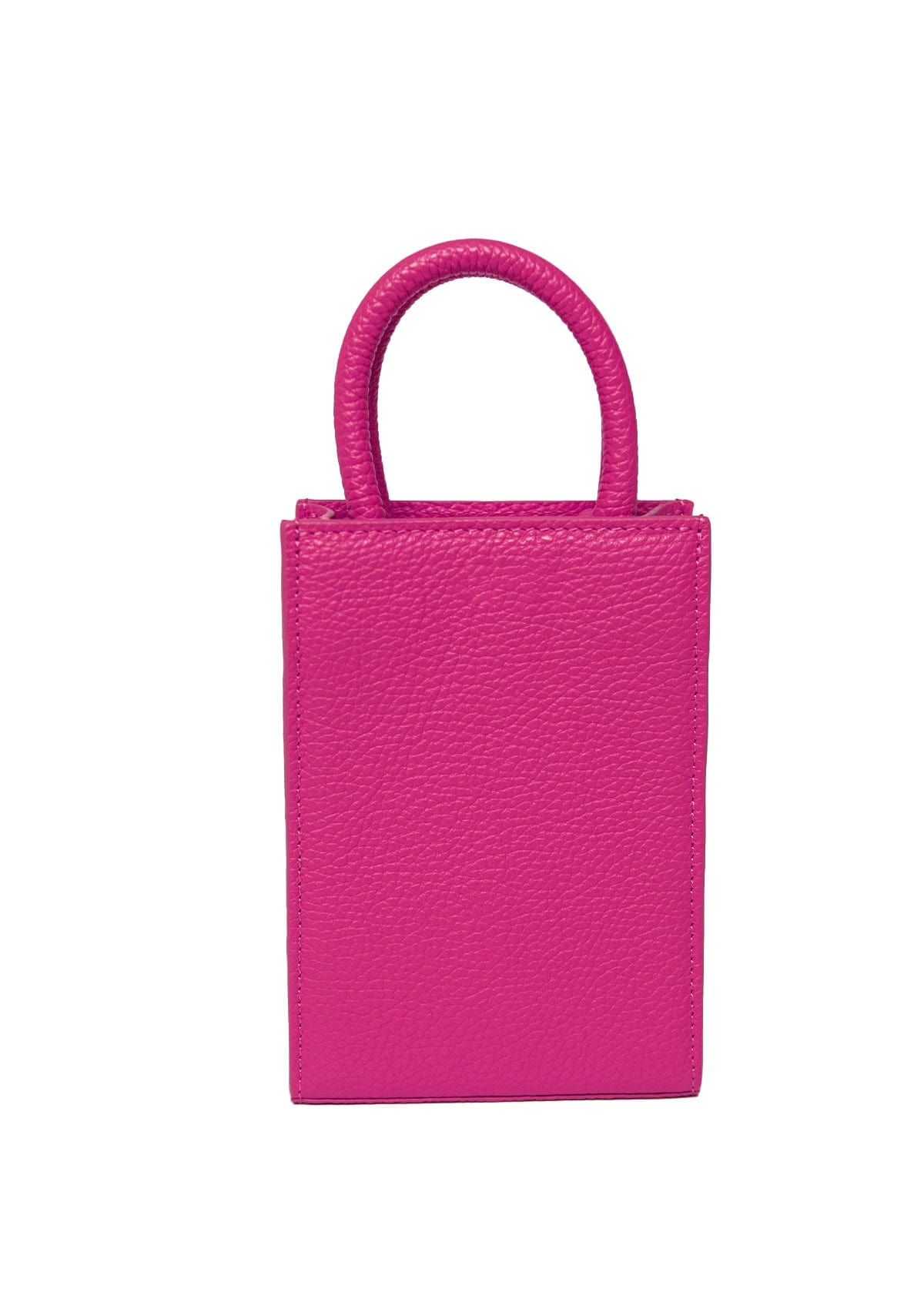 Leather bag Etape MIMI BAG Fuchsia