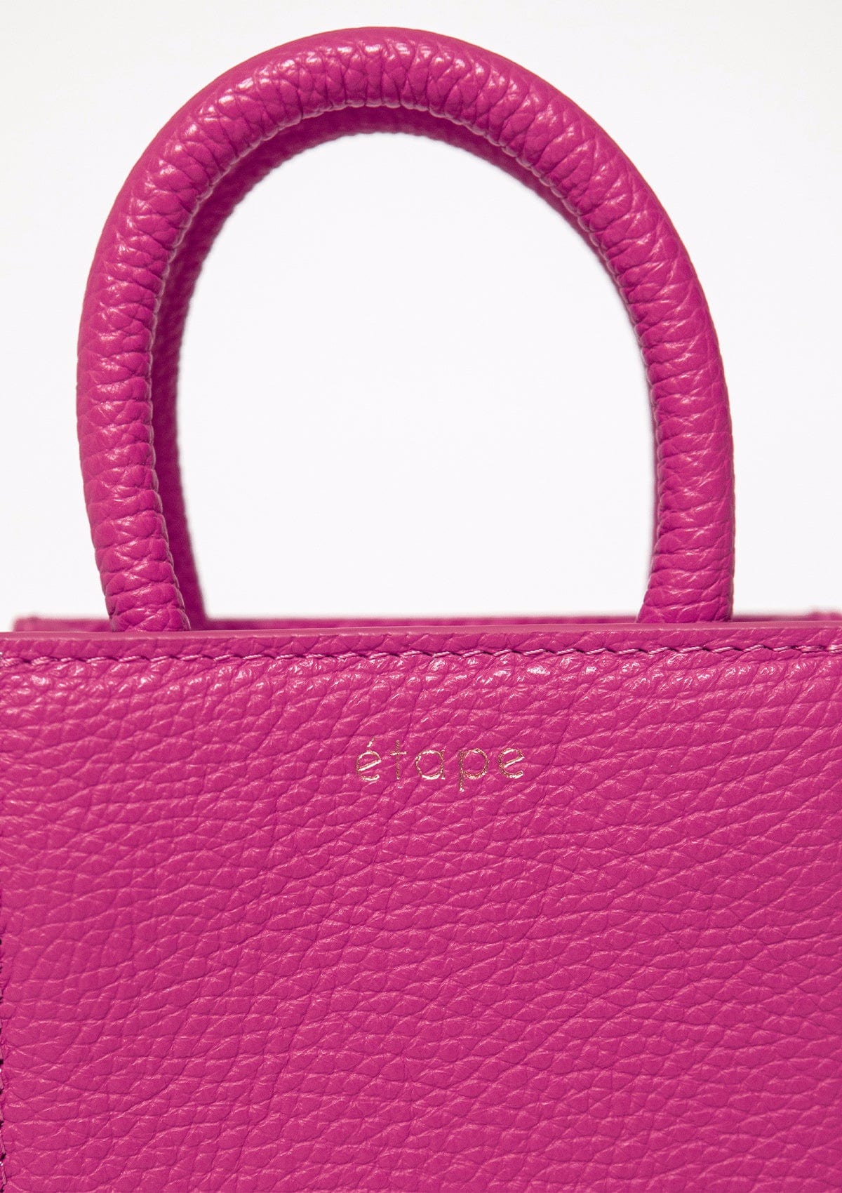 Leather bag Etape MIMI BAG Fuchsia