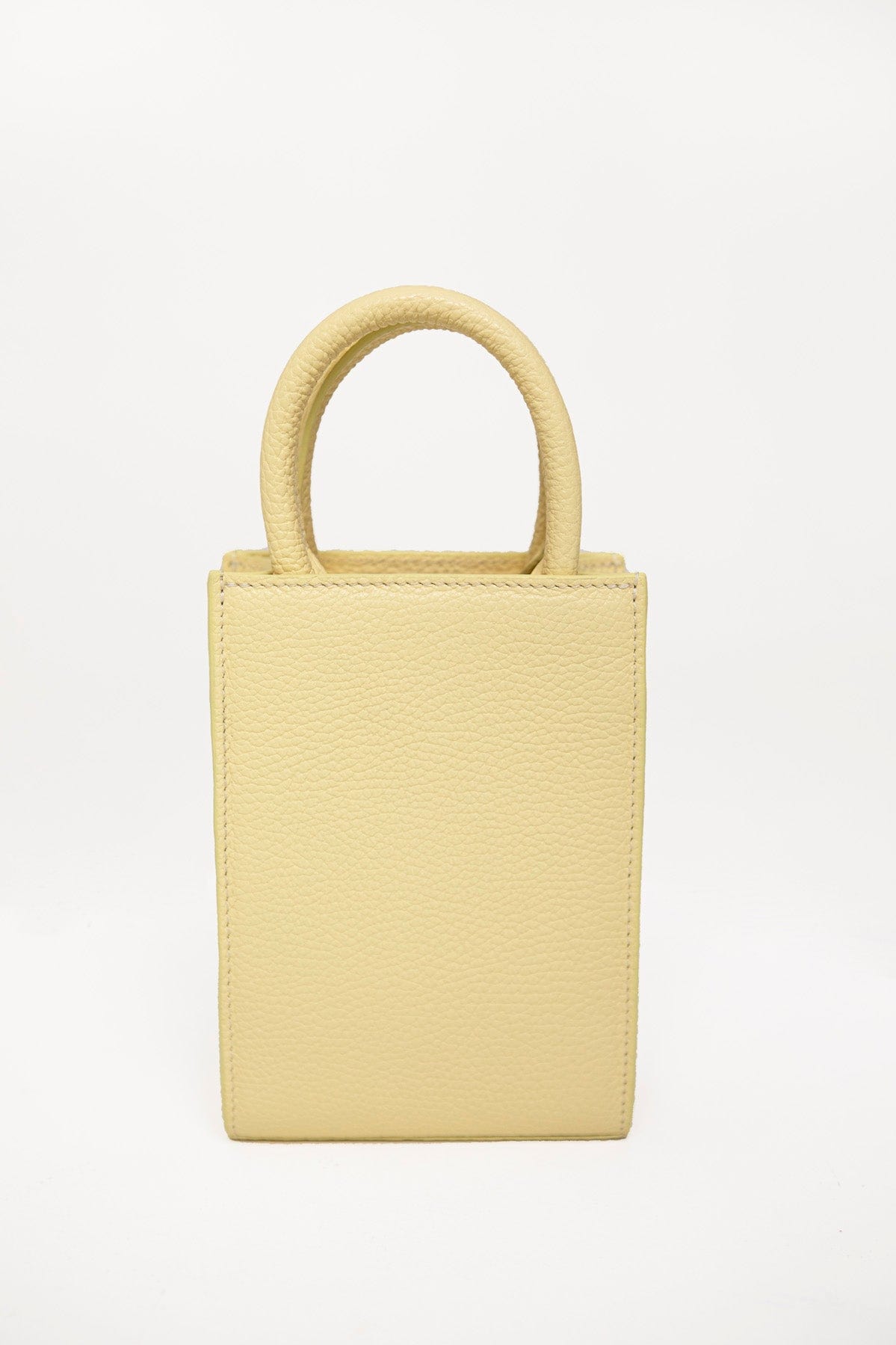 Leather bag Etape MIMI BAG Lemon