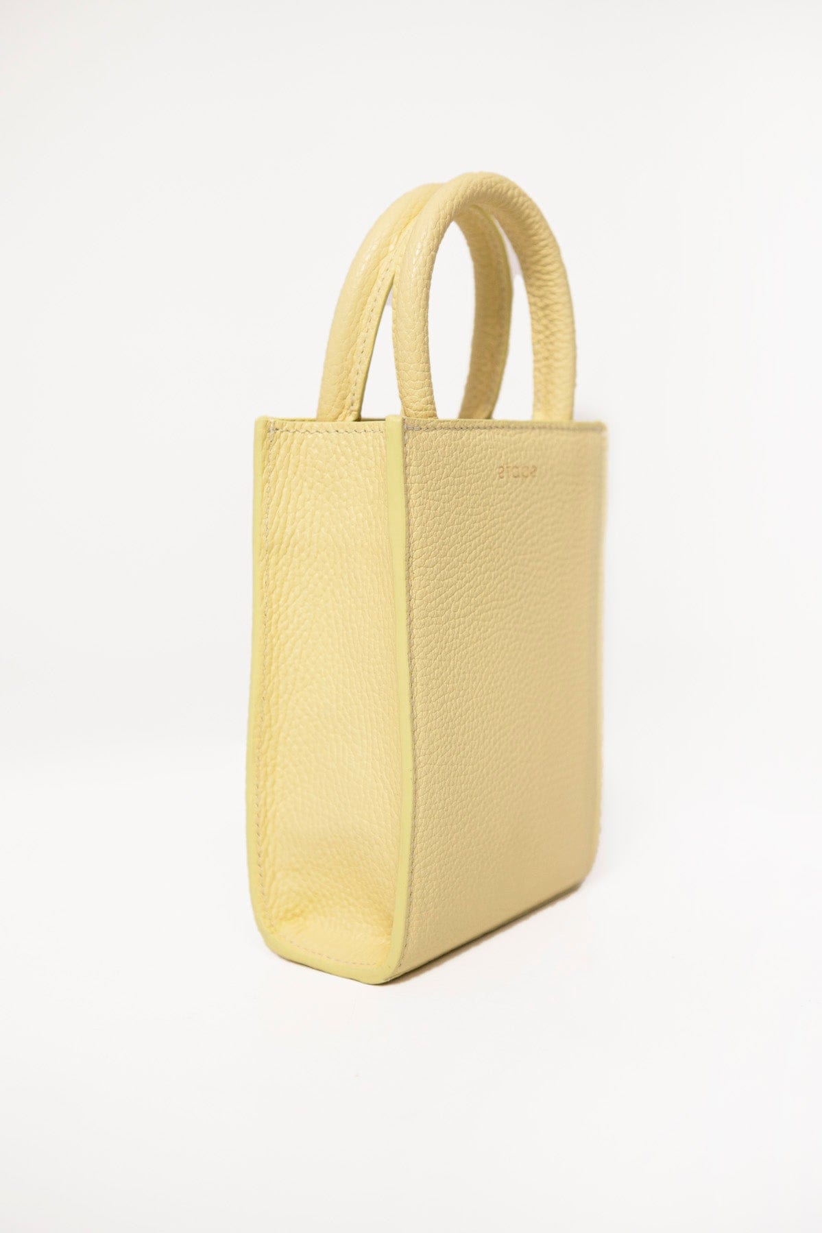 Leather bag Etape MIMI BAG Lemon