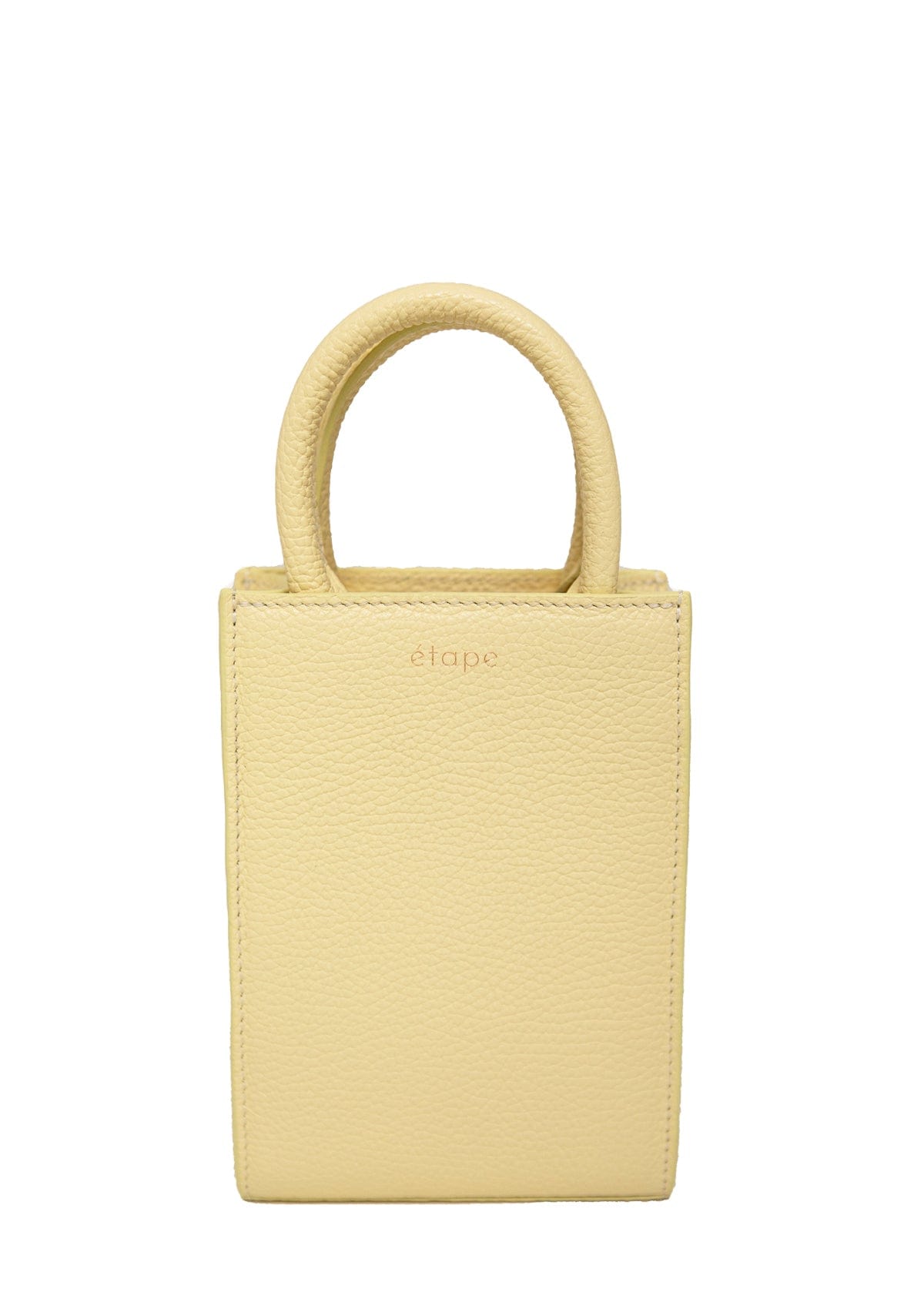 Leather bag Etape MIMI BAG Lemon