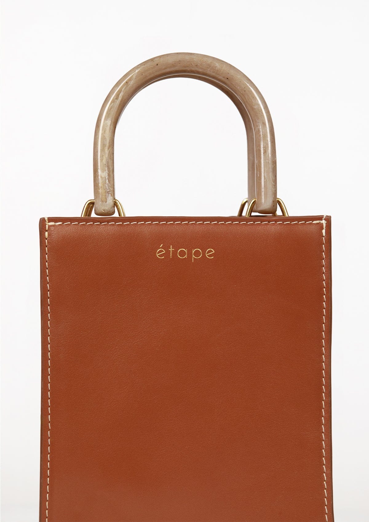 Leather bag Etape MIMI MAX Brandy Limited Edition