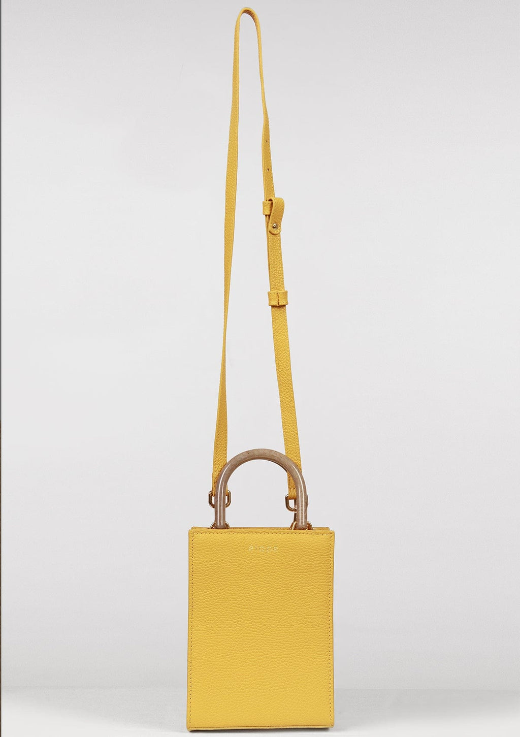 Leather bag Etape MIMI MAX Curry