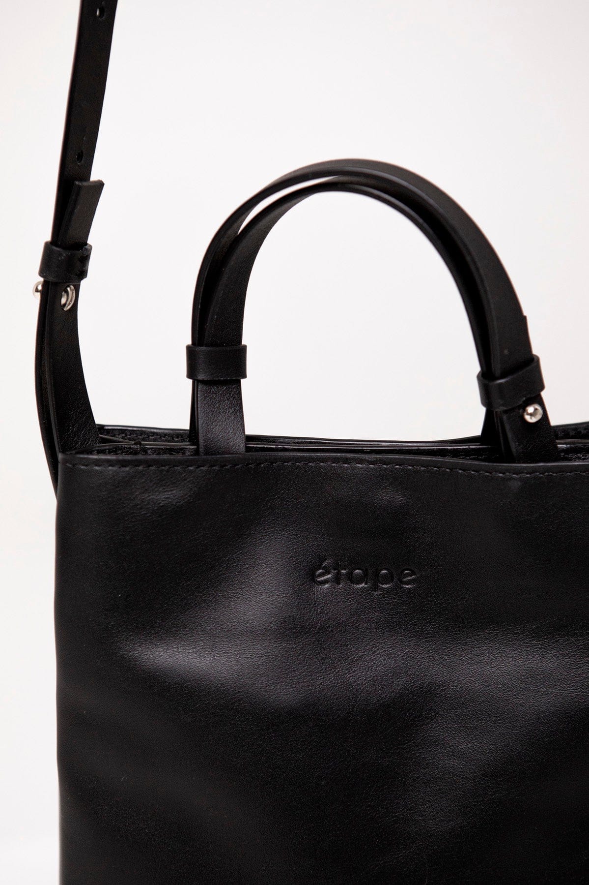 Leather bag Etape Petite 0027 Black