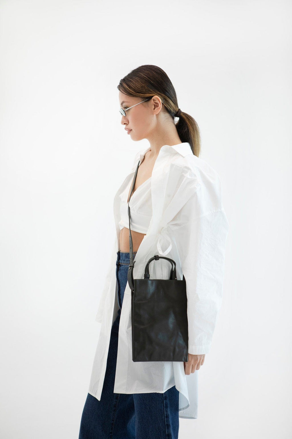 Leather bag Etape Petite 0027 Black