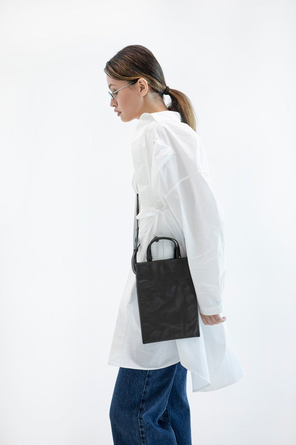 Leather bag Etape Petite 0027 Black