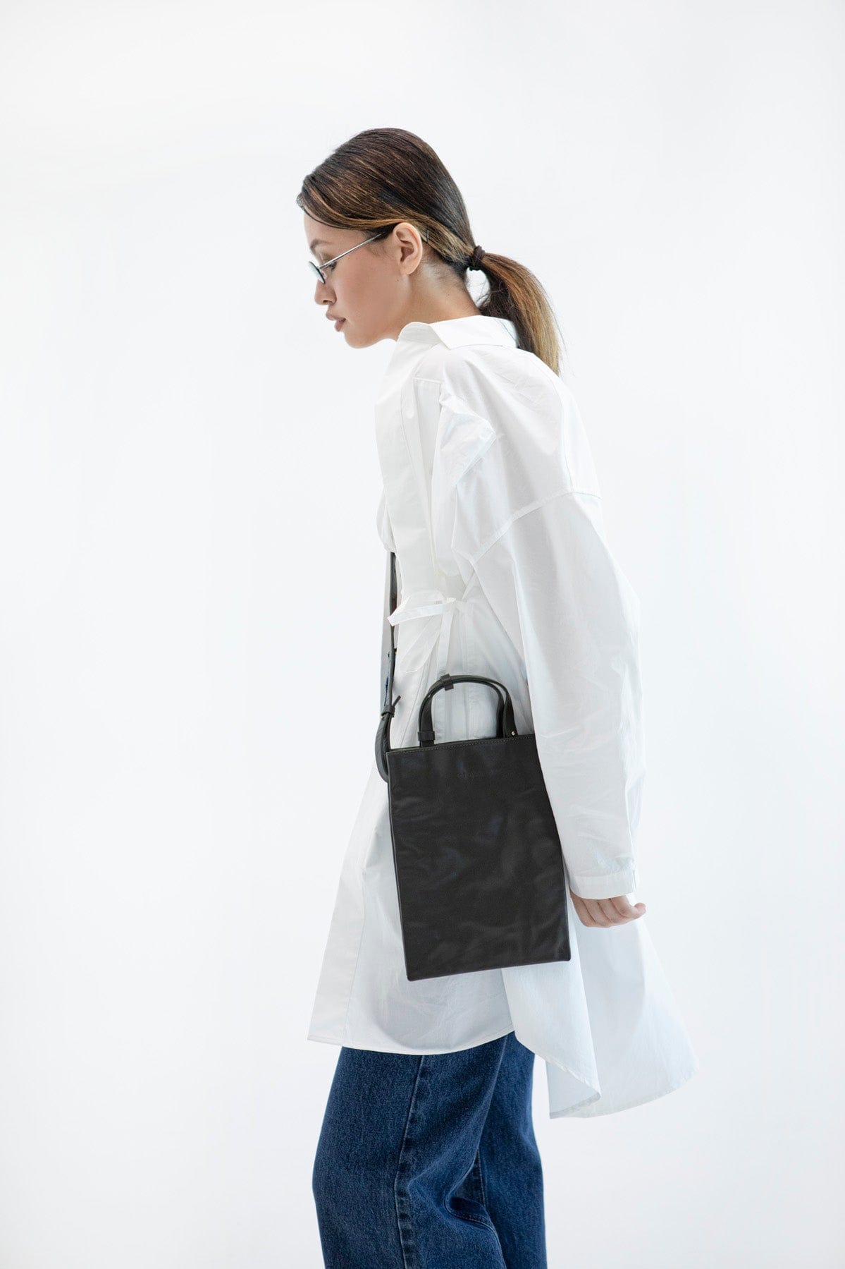 Leather bag Etape Petite 0027 Black