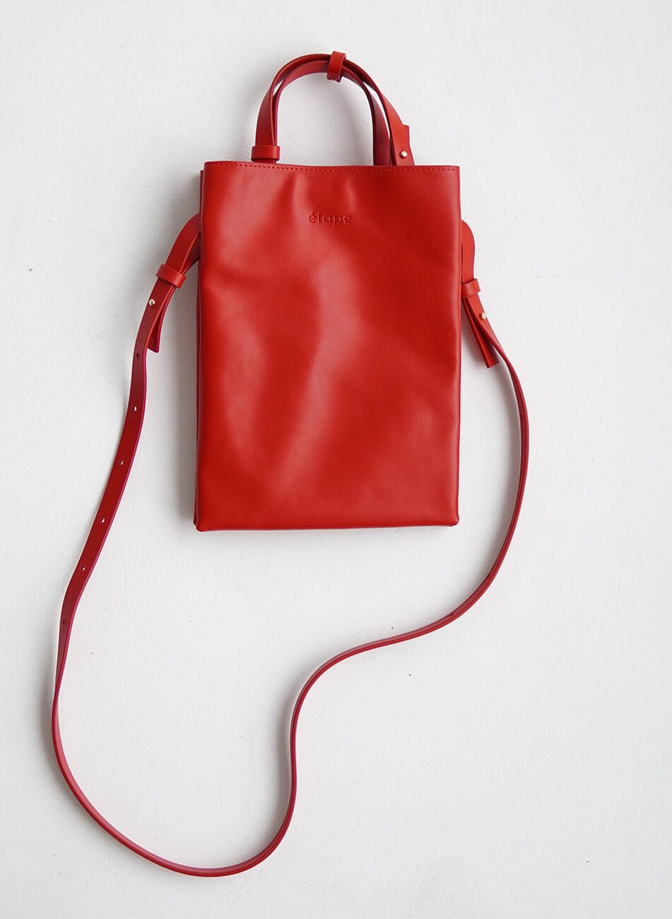 Leather bag Etape Petite 0027 Rouge