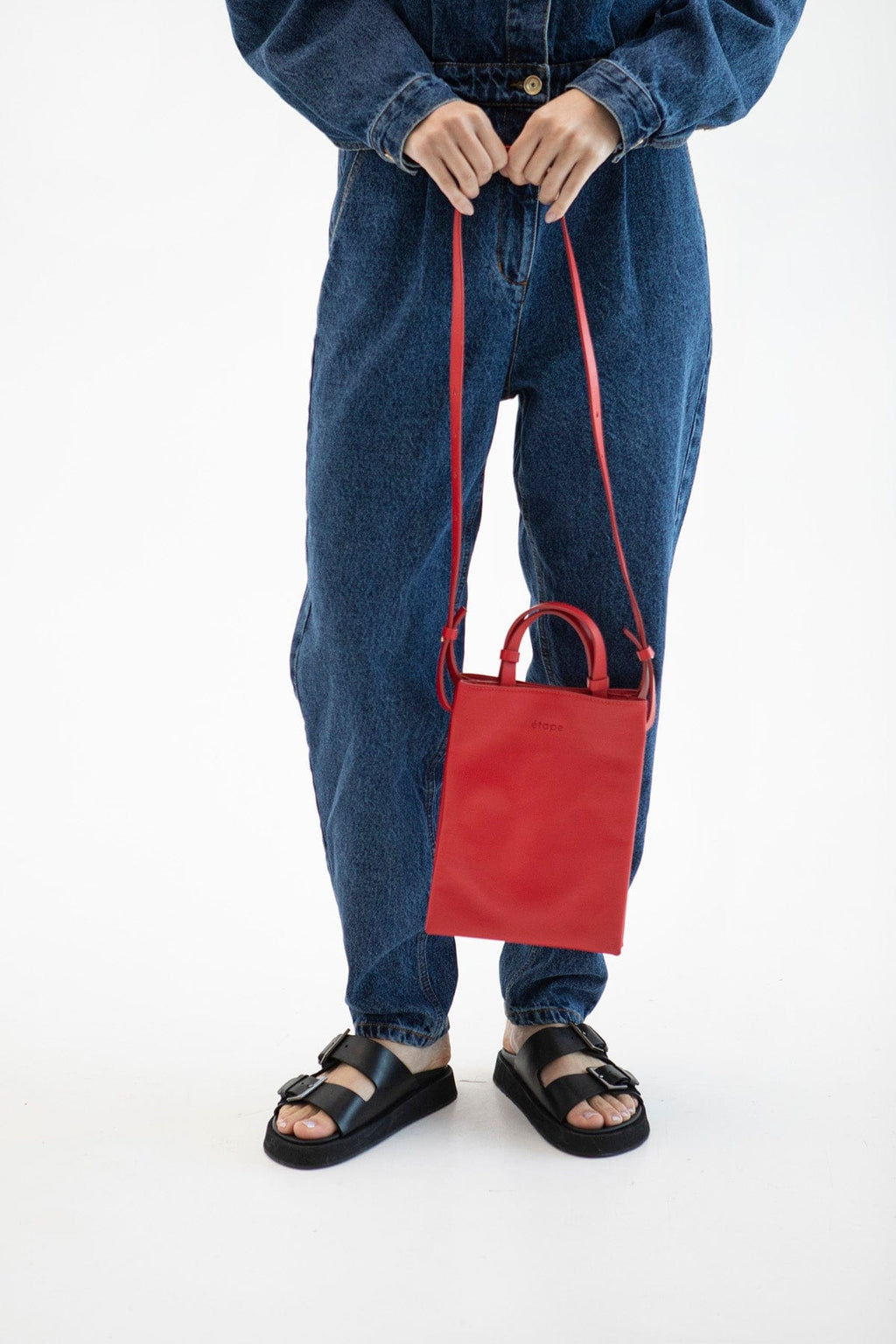 Leather bag Etape Petite 0027 Rouge
