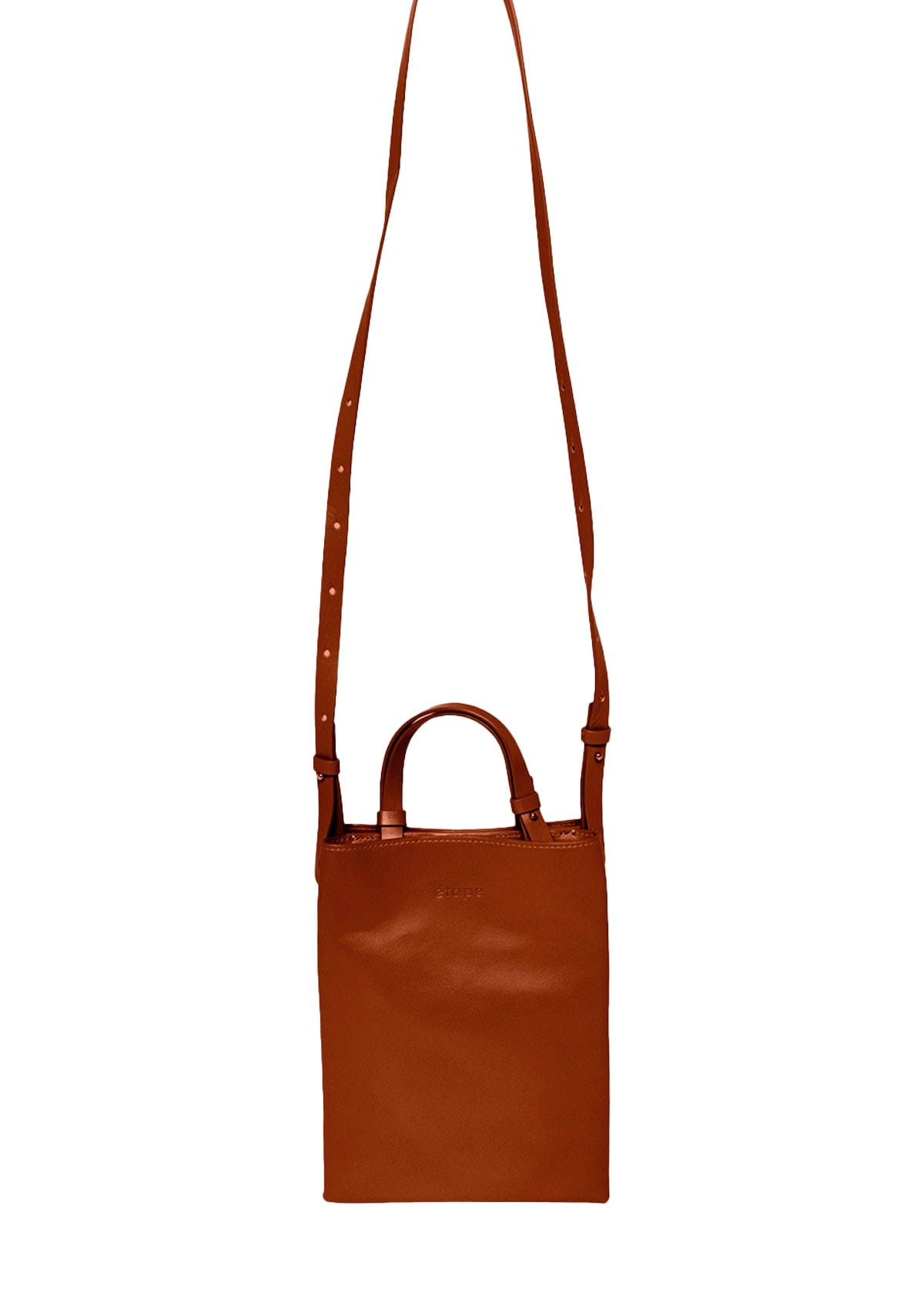 Leather bag Etape Petite 0027 Brandy Limited Edition