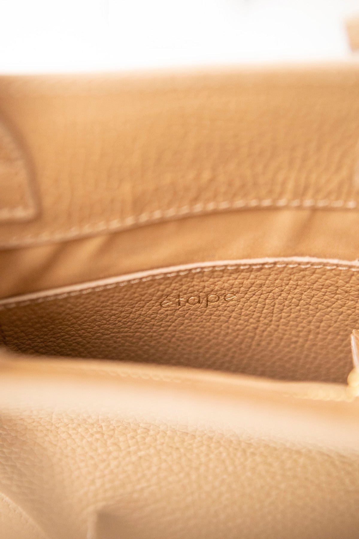 Leather bag Etape TOY BAG 888 СМ Cappuccino