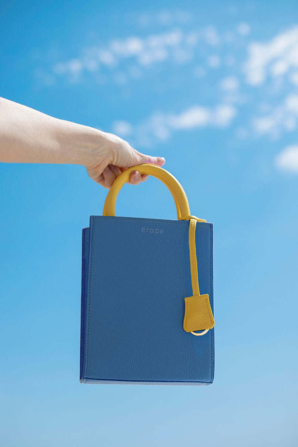 Leather bag Etape TOY BAG 888 Blue/Yellow