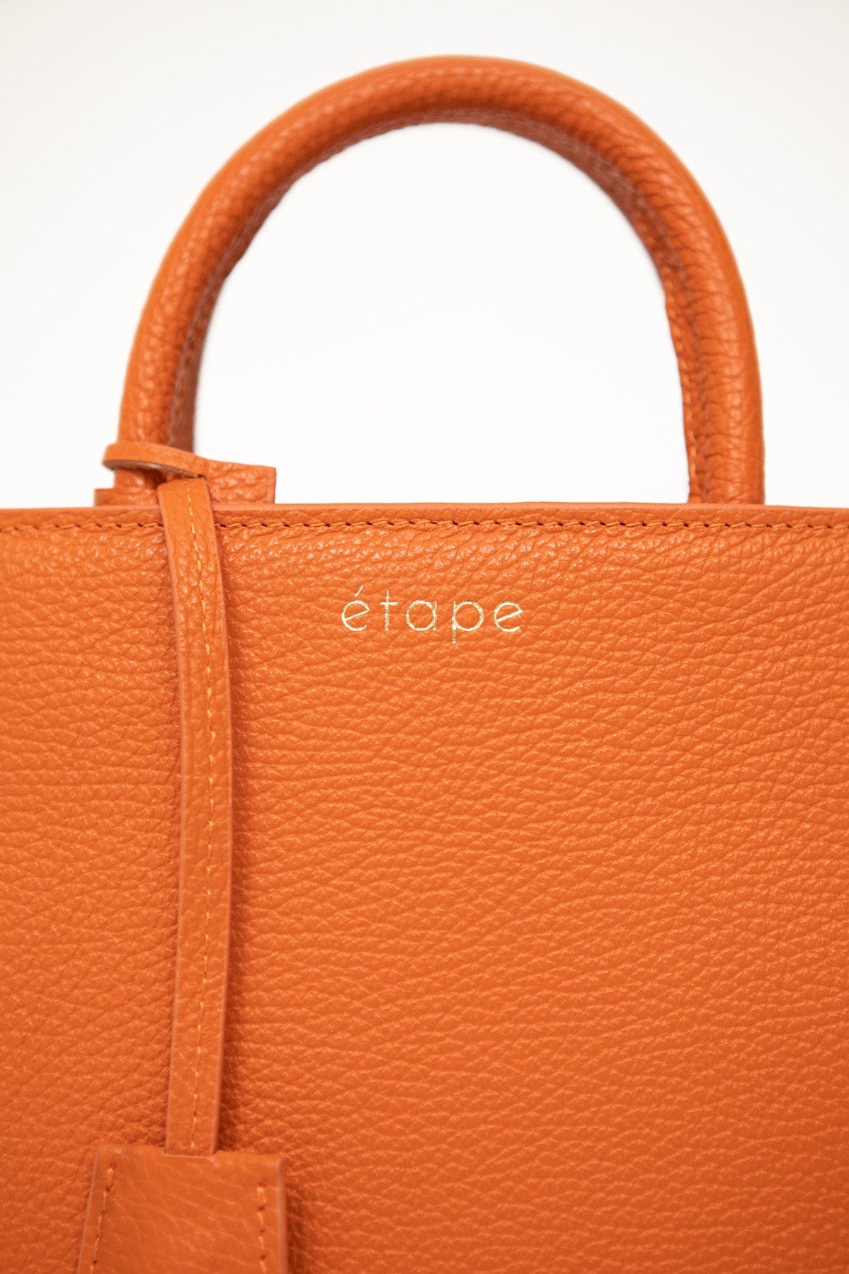 Leather bag Etape TOY BAG 888 Orange