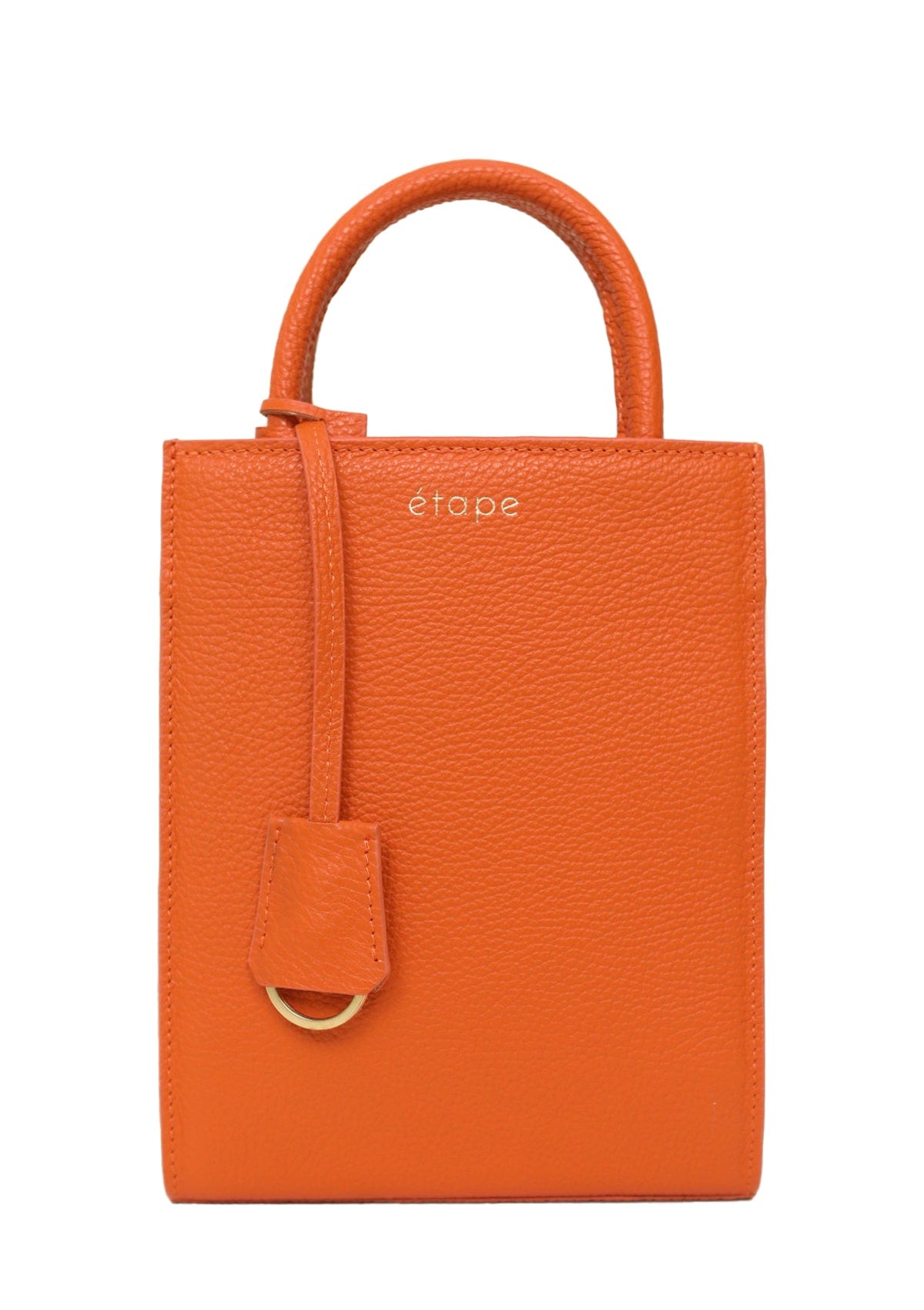 Leather bag Etape TOY BAG 888 Orange