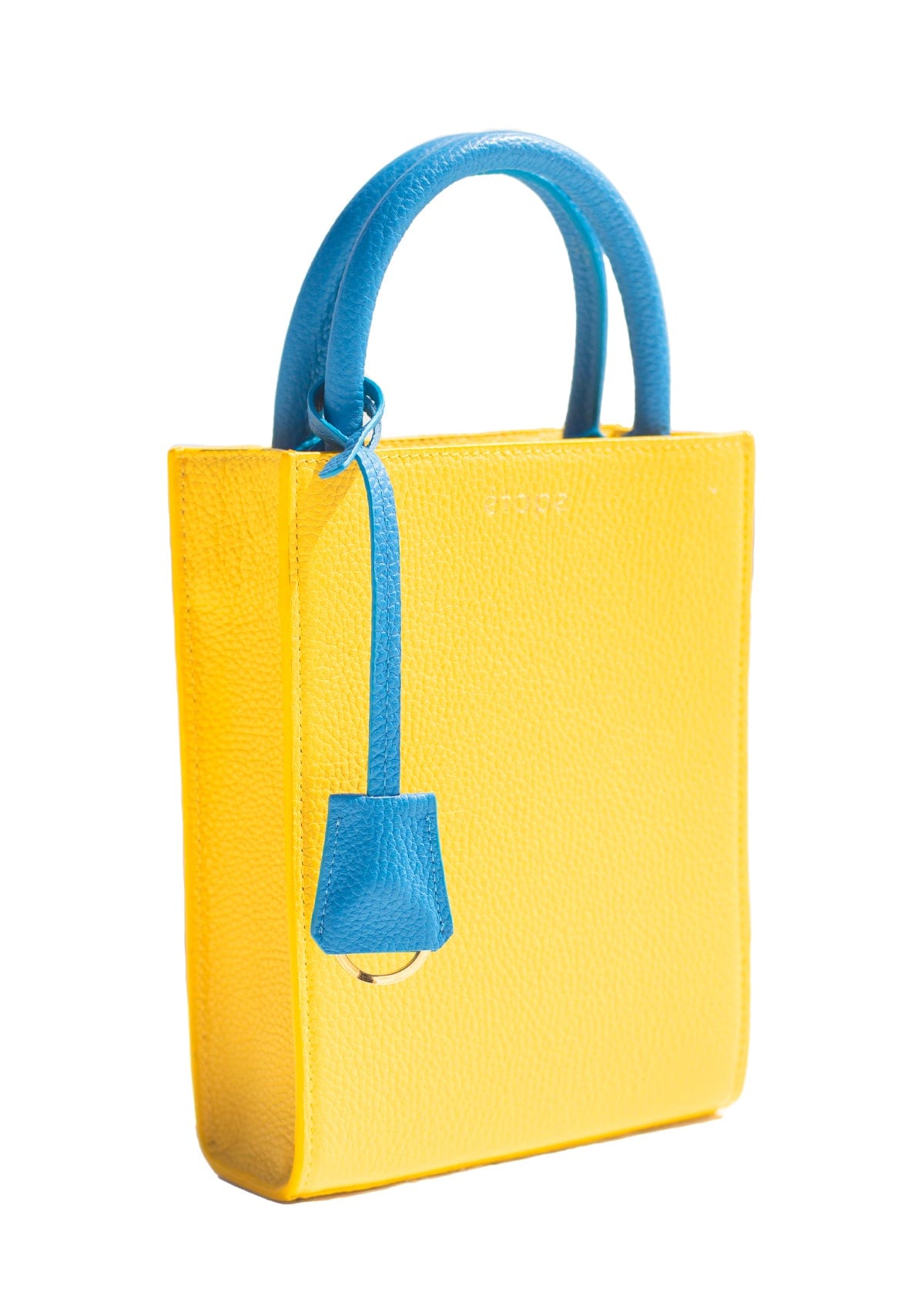 Leather bag Etape TOY BAG 888 Yellow/Blue