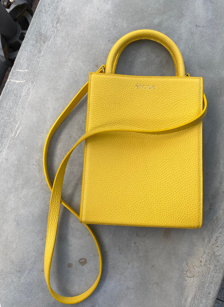 Leather bag Etape TOY BAG 888 YL Yellow