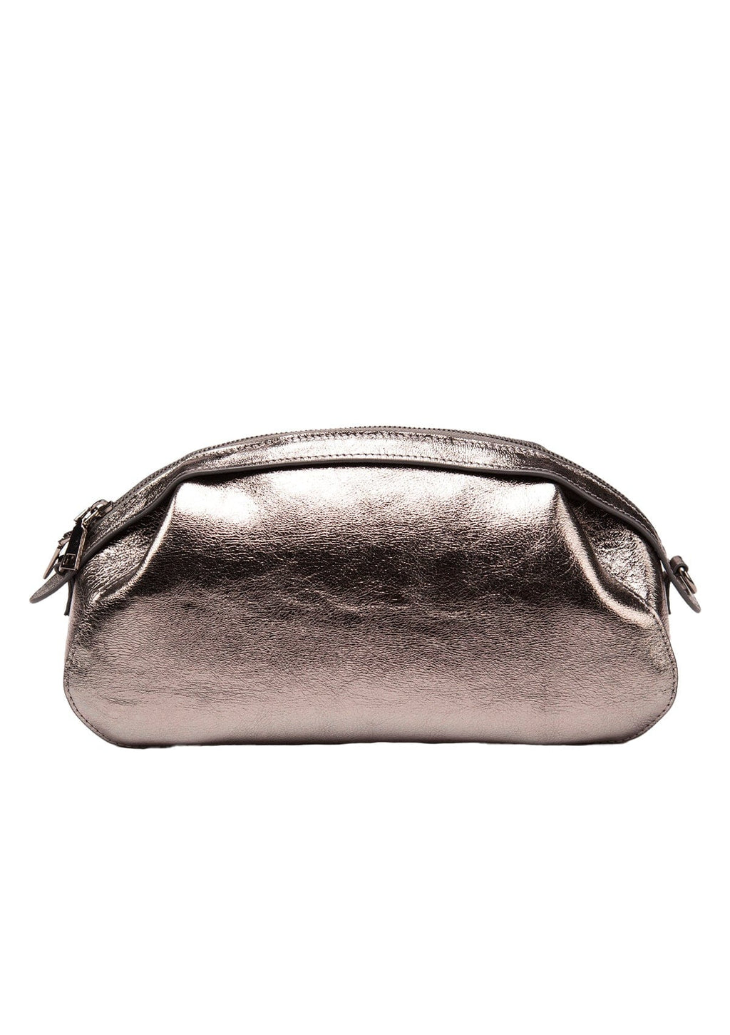 Leather bag Etape Venice Argentum Glitter