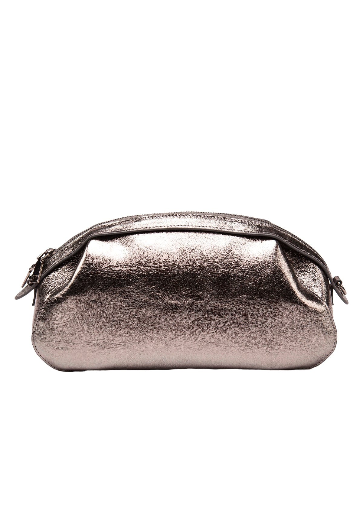 Leather bag Etape Venice Argentum Glitter