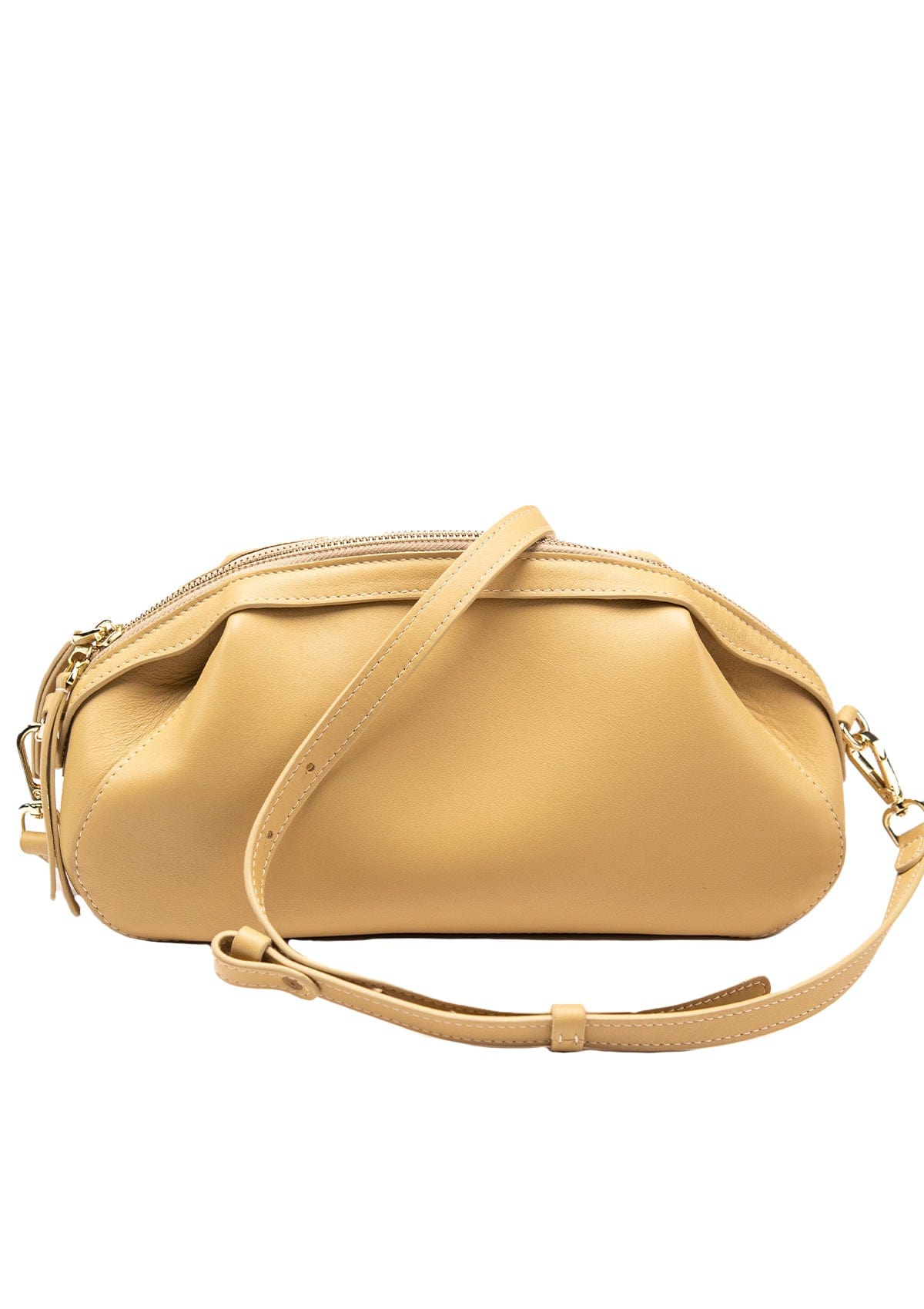 Leather bag Etape Venice Banana Nappa