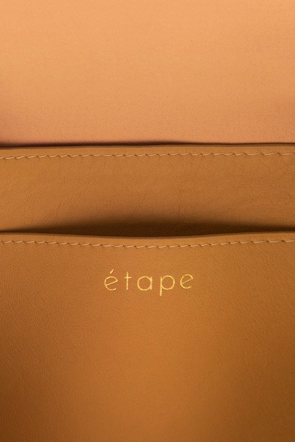 Leather bag Etape Venice Banana Nappa