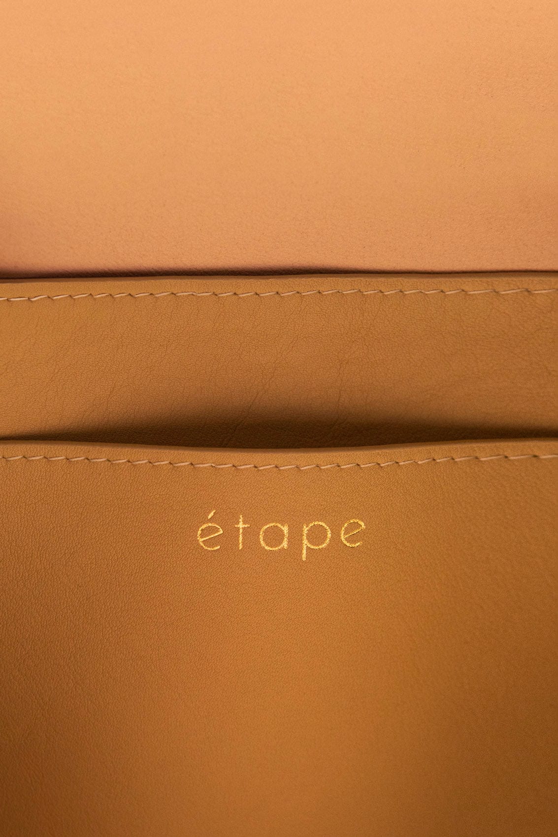 Leather bag Etape Venice Banana Nappa