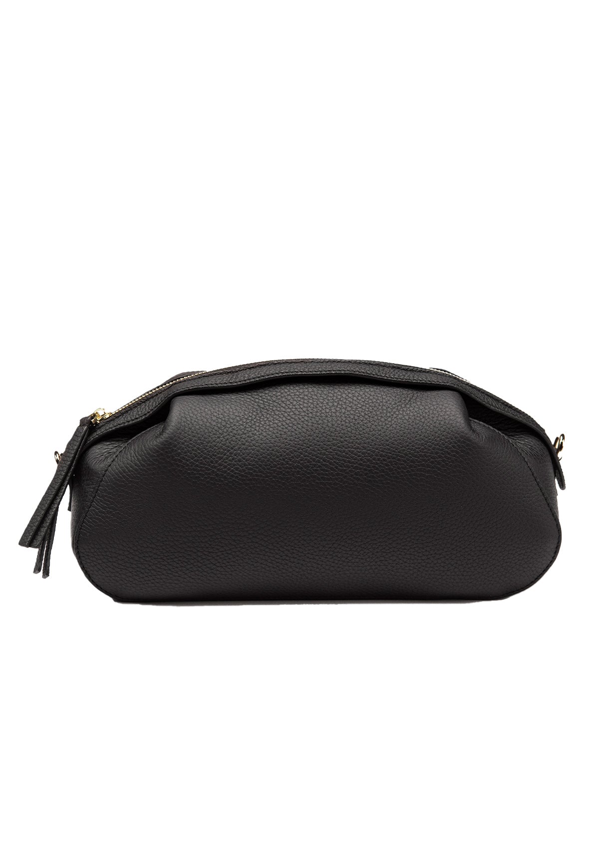 Leather bag Etape Venice Black Flotard