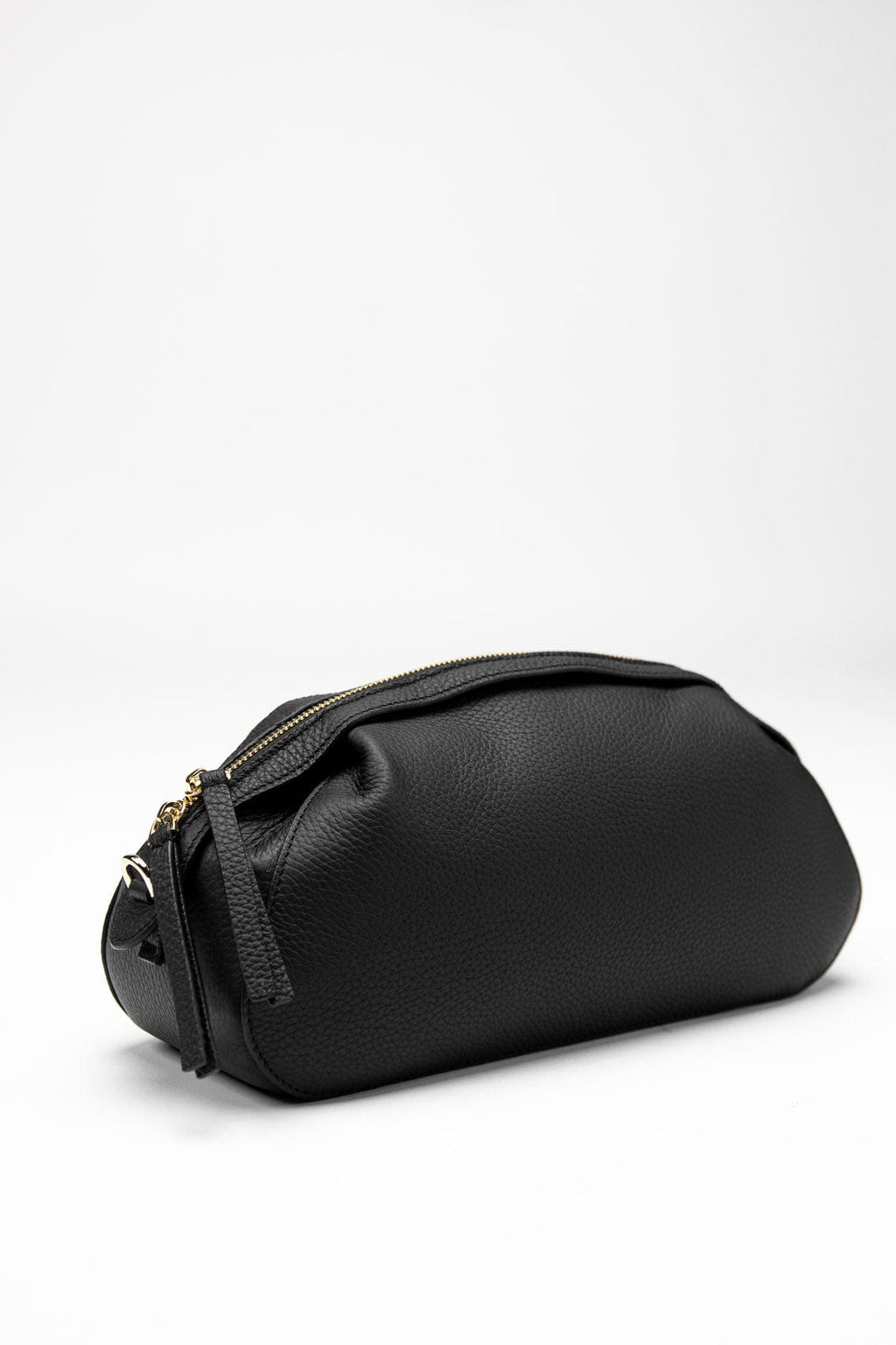 Leather bag Etape Venice Black Flotard