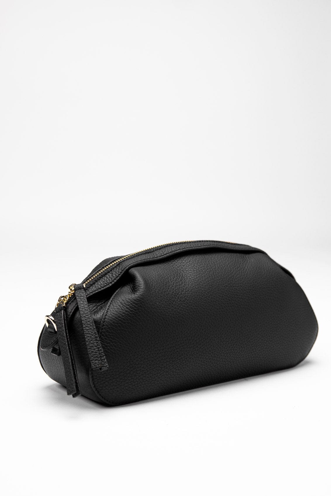 Leather bag Etape Venice Black Flotard