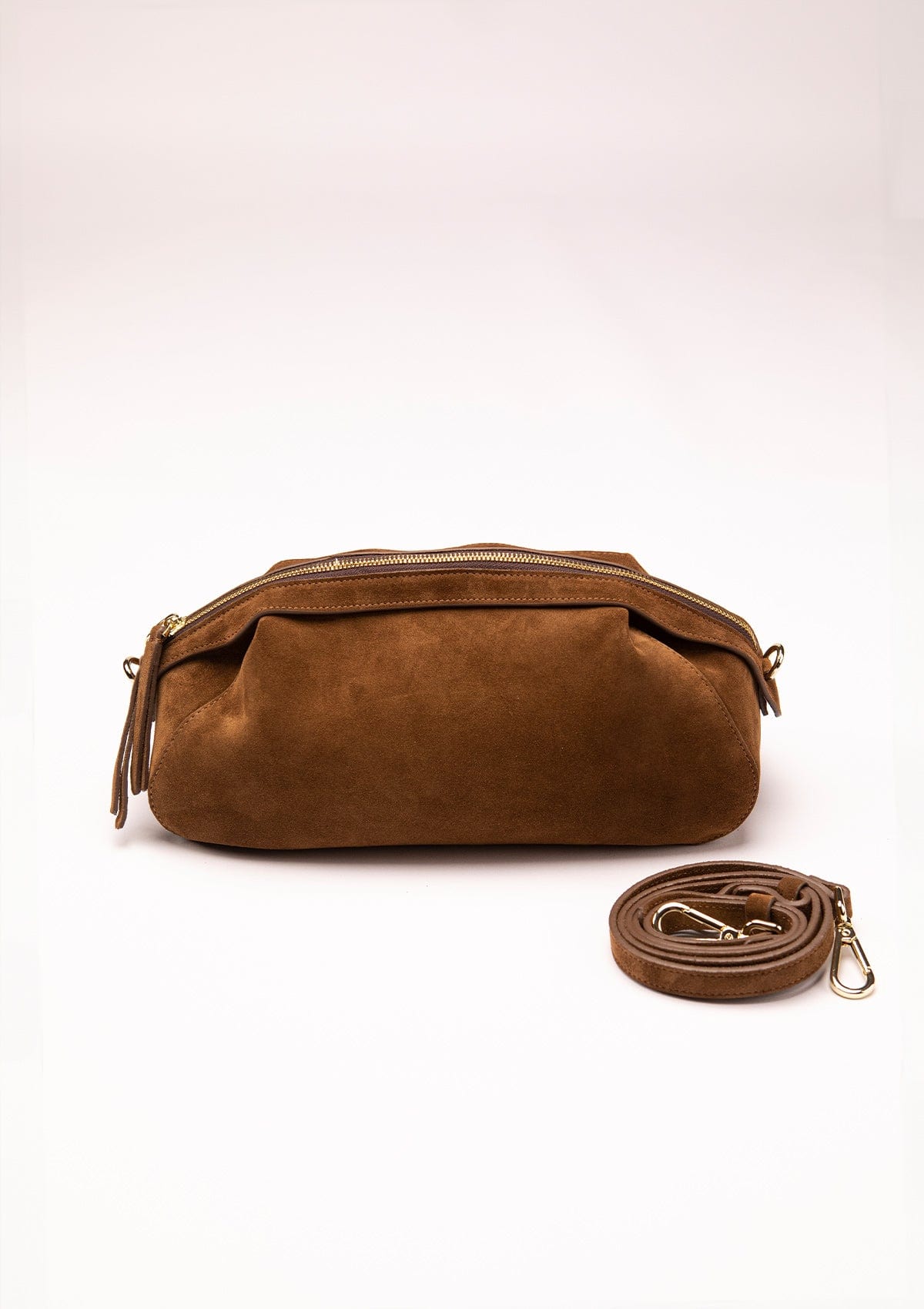 Suede bag Etape Venice Brandy Suede