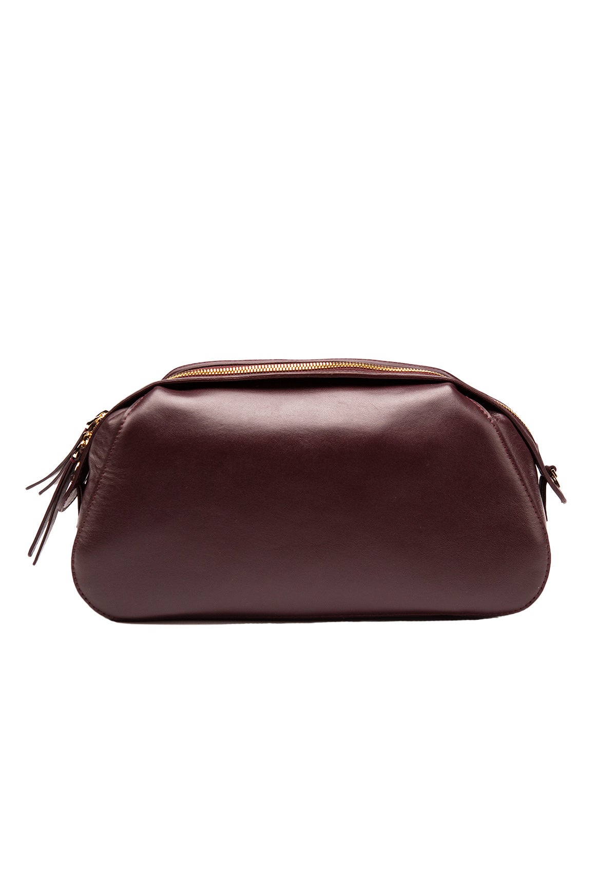 Leather bag Etape Venice Burgundy Nappa