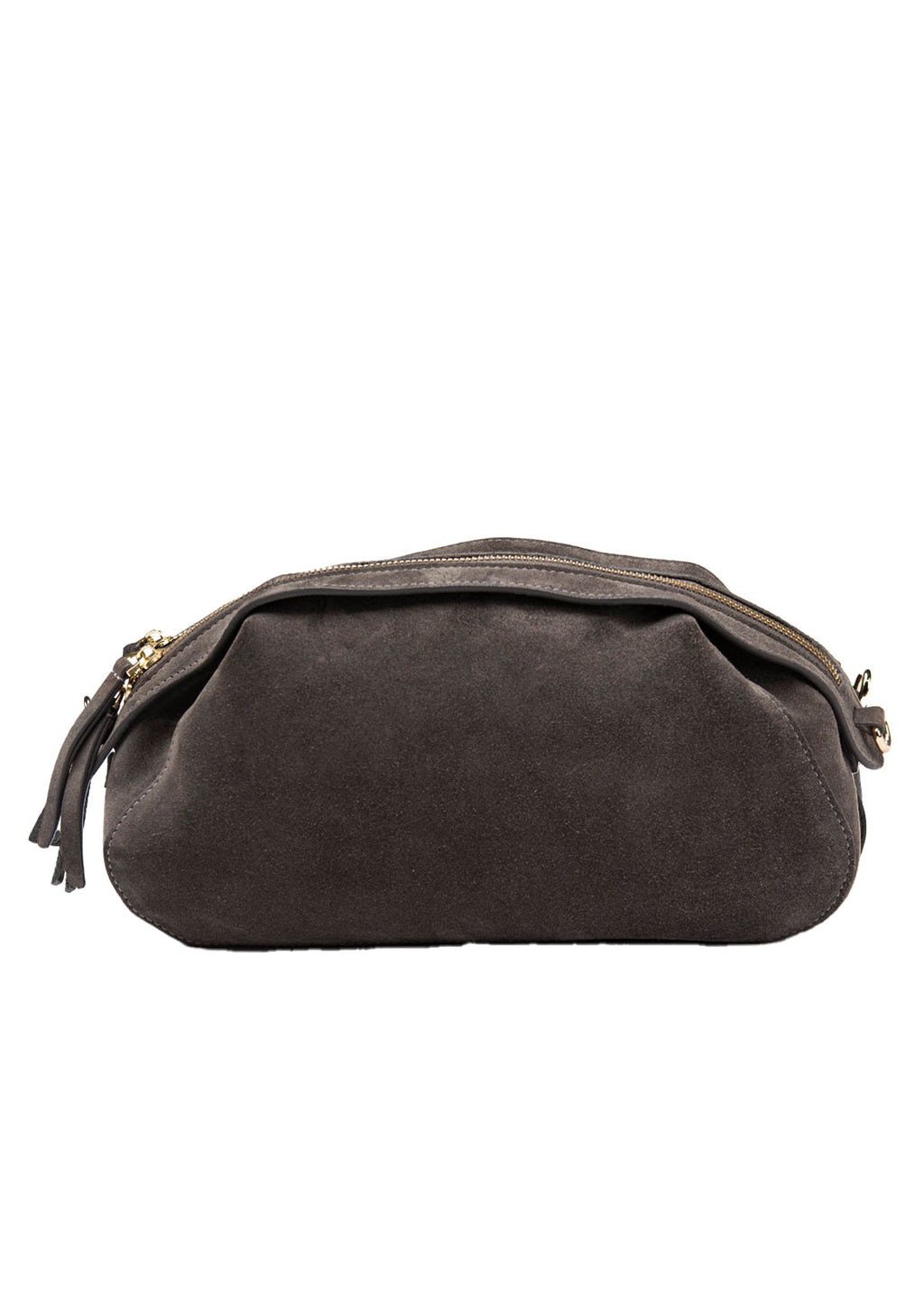 Suede bag Etape Venice Grey Suede