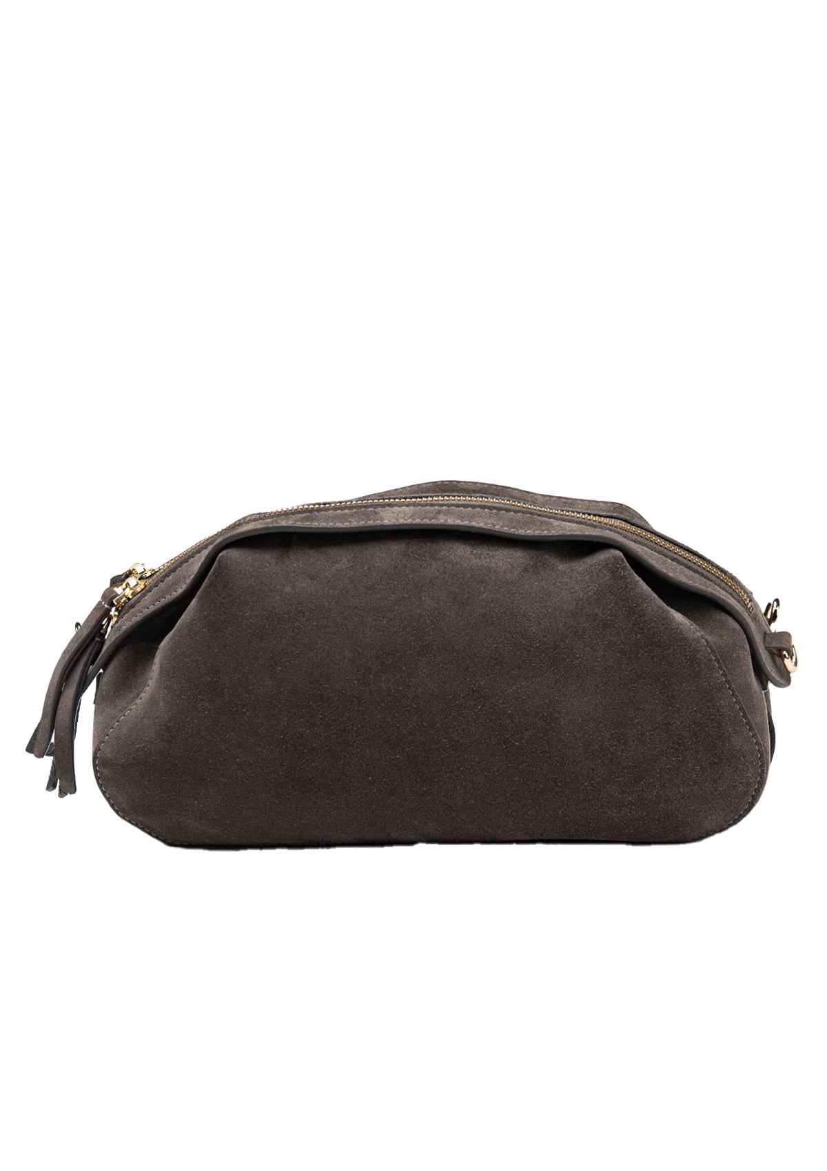 Suede bag Etape Venice Grey Suede