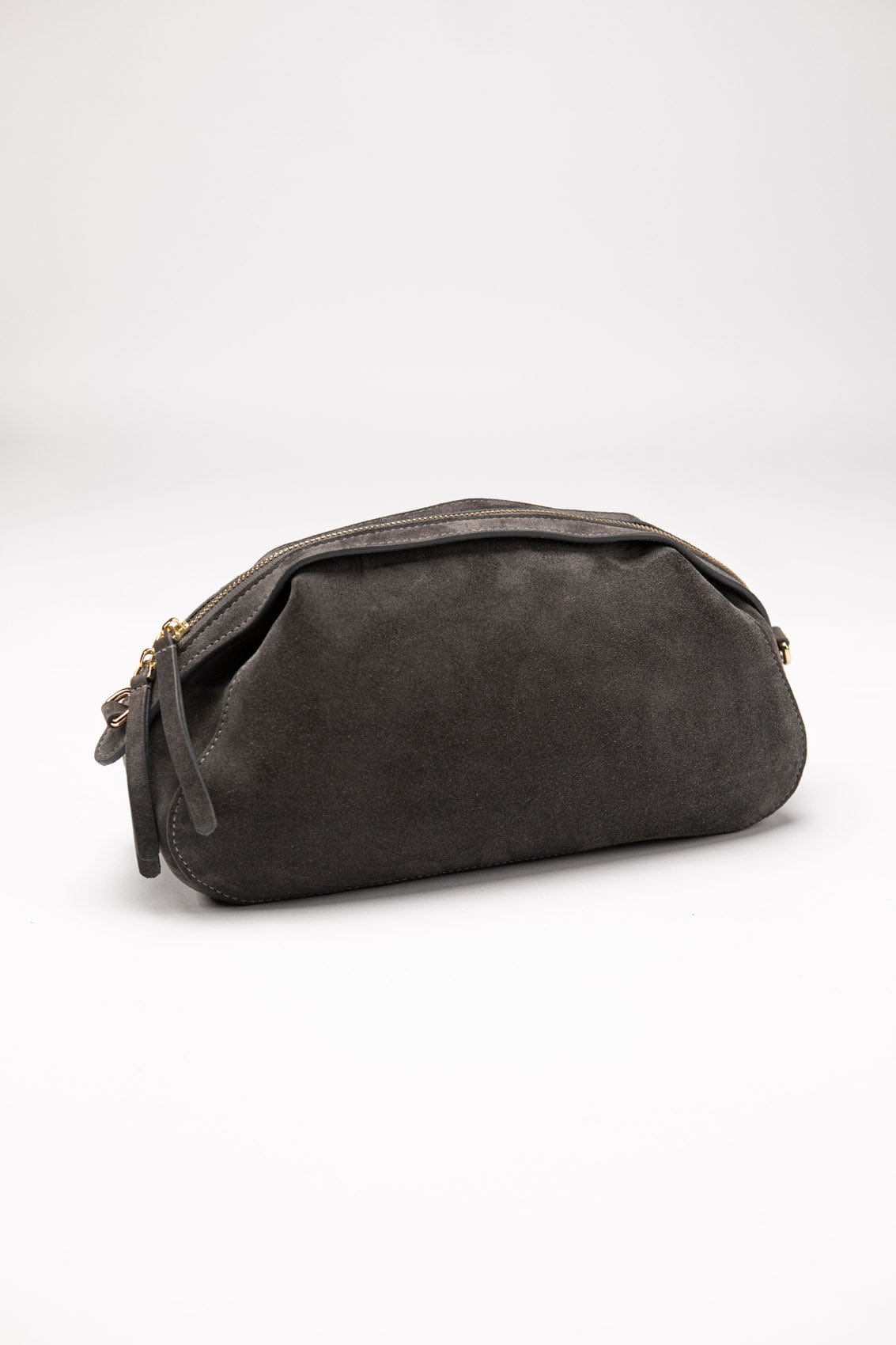 Suede bag Etape Venice Grey Suede