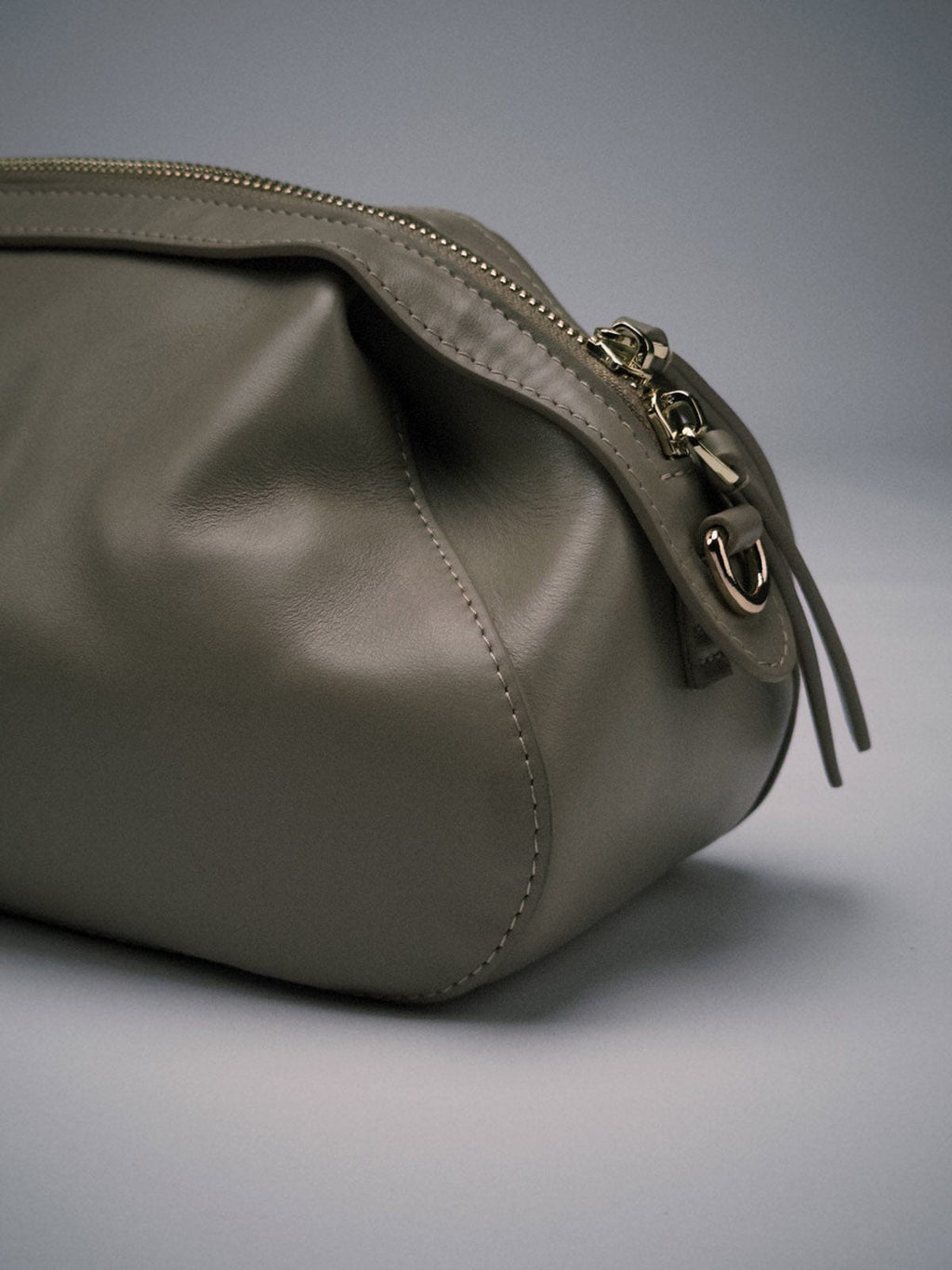 Leather bag Etape Venice Latte Nappa