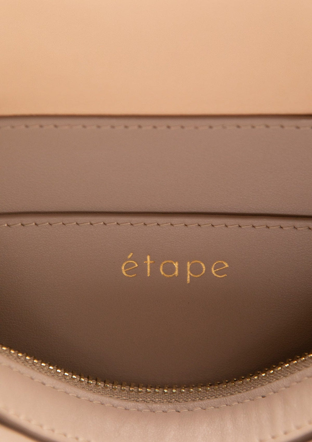 Leather bag Etape Venice Milk Nappa